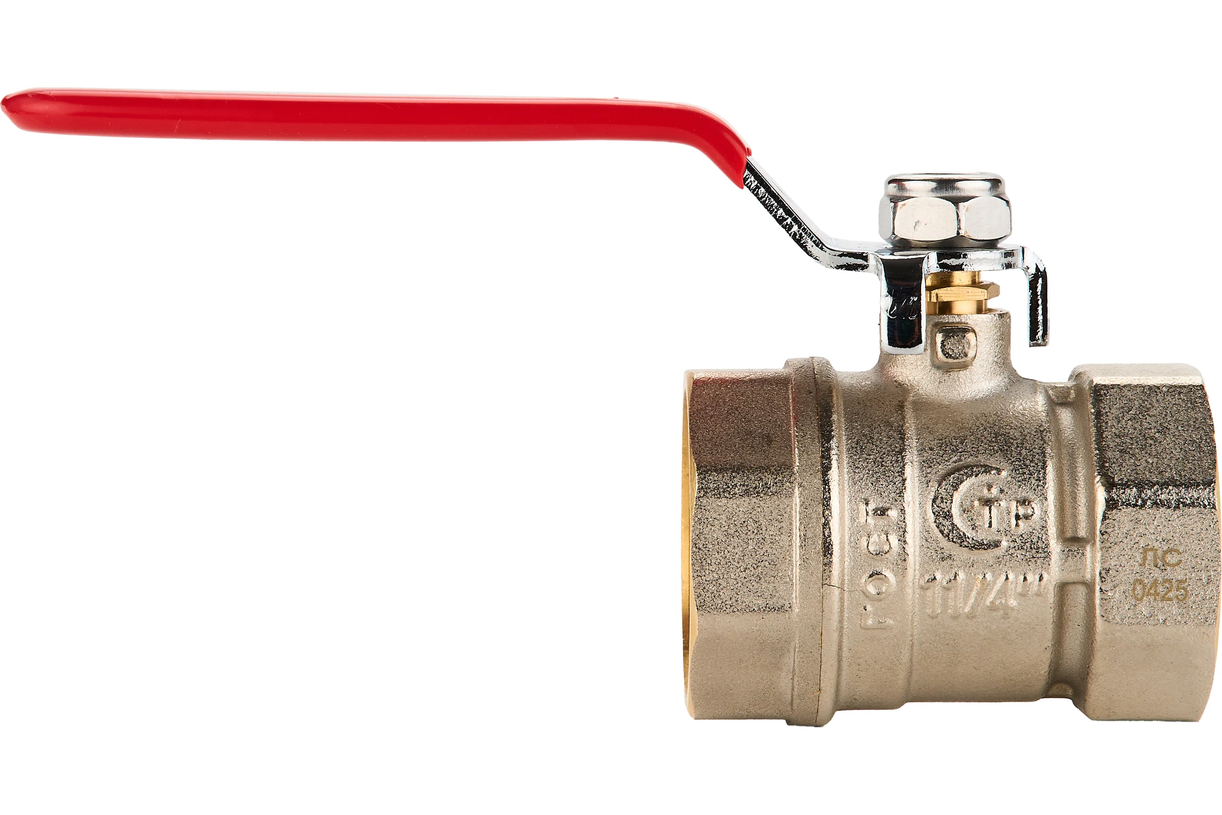 Шаровый кран SANEXT ГОСТ, PN40, Ду 32, ВР 1 1/4" рычаг 8754