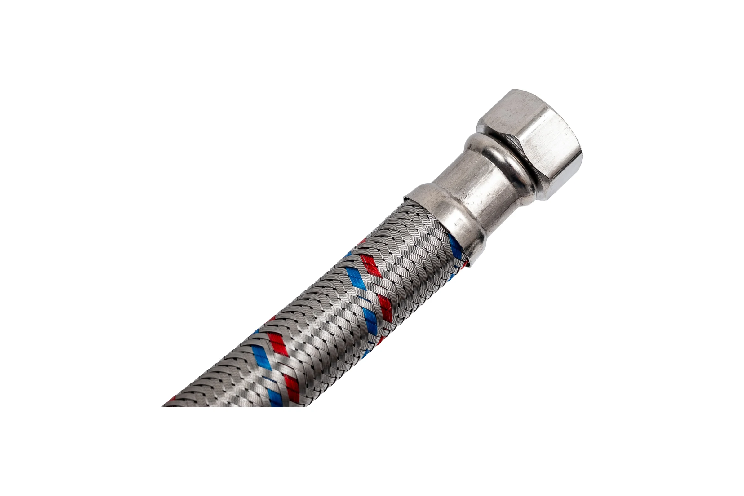 Гибкая подводка для воды ЦС ГИГАНТ 19 1/2”Г х 1/2"Г-угол L-200 см, штука ГП002098