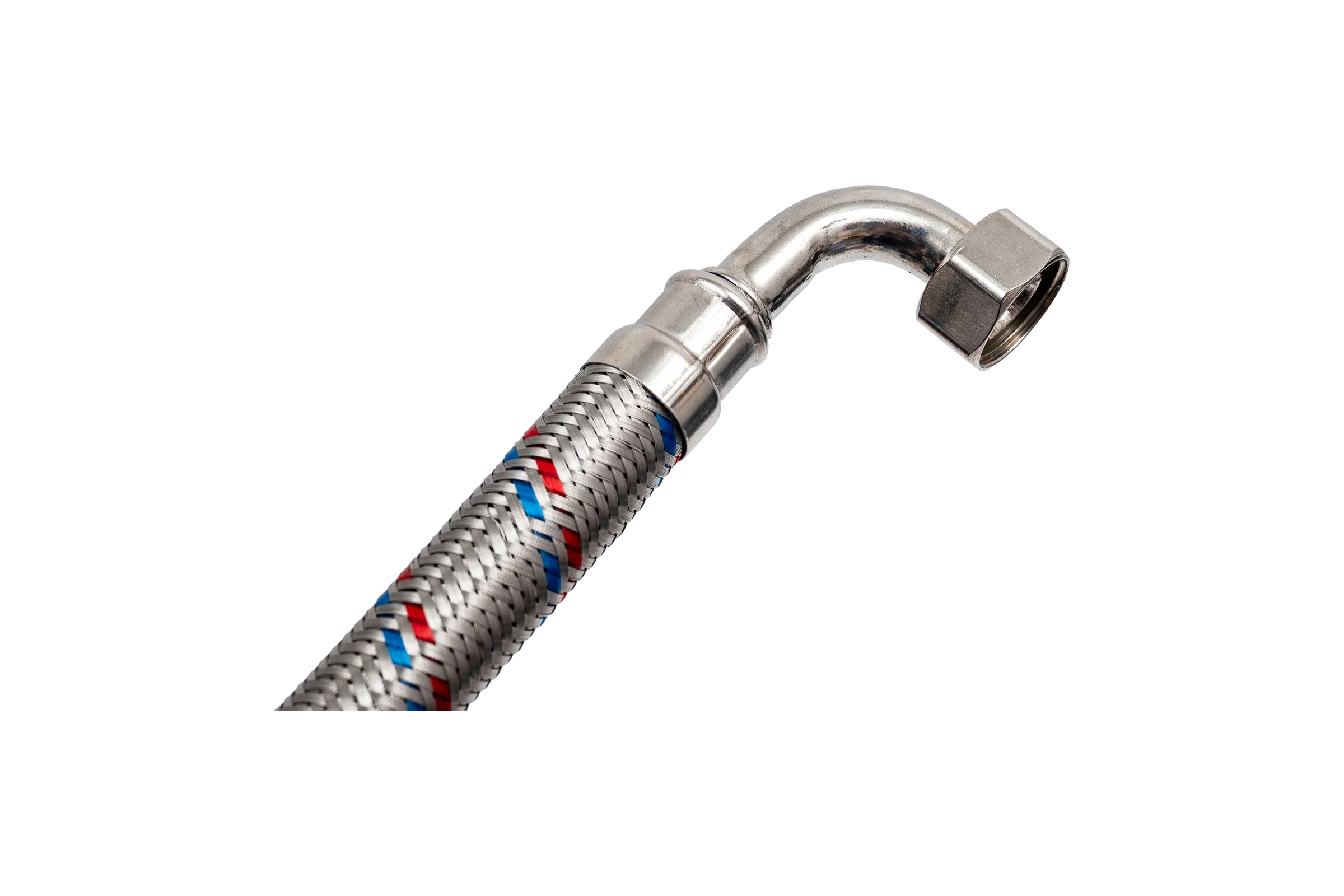 Гибкая подводка для воды ЦС ГИГАНТ 19, 1/2”Г х 1/2"Г-угол L-60 см, штука ГП002093