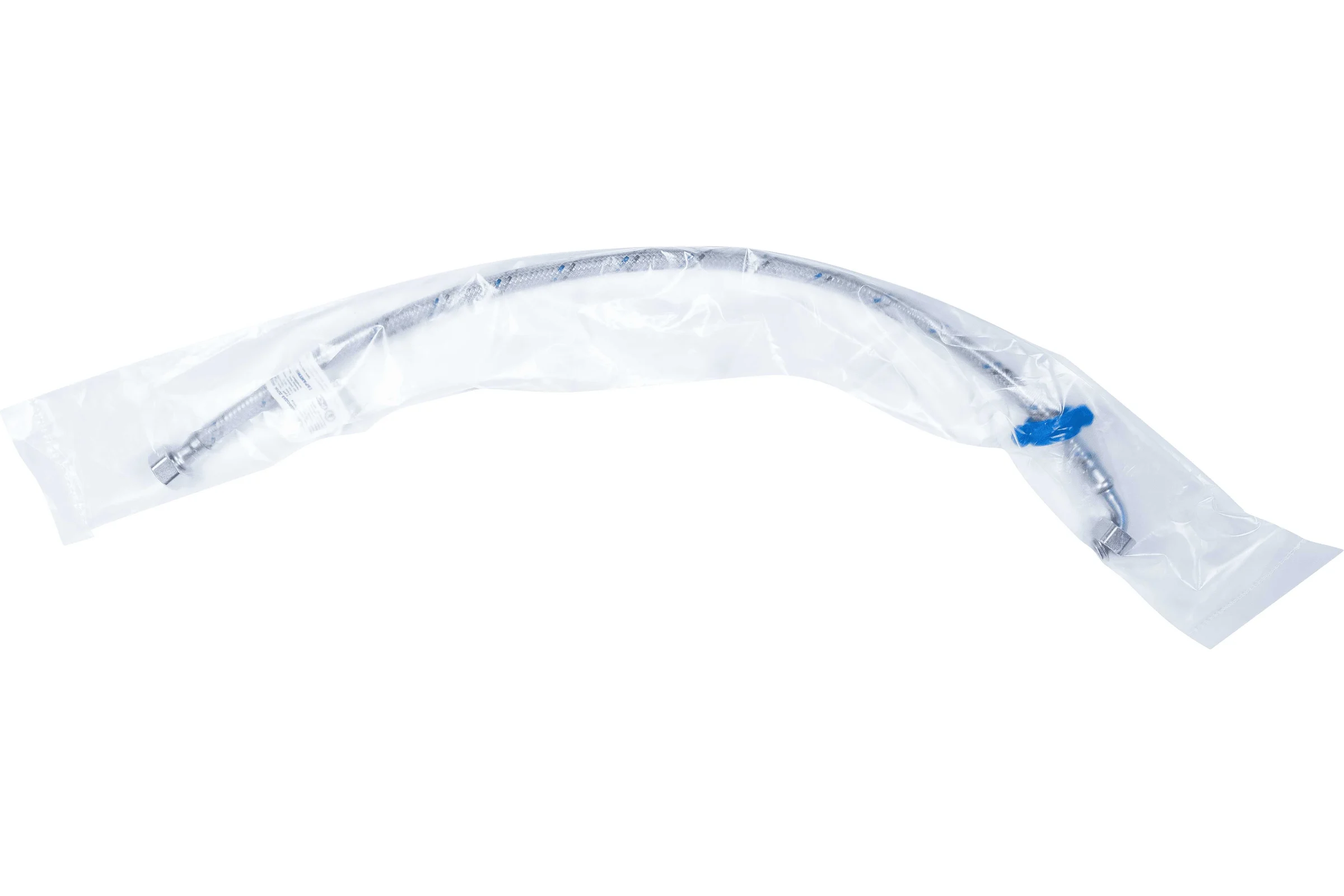 Гибкая подводка для воды ЦС нейлон, 1/2”Гх1/2"Г- угол L-80 см, штука ГП002142