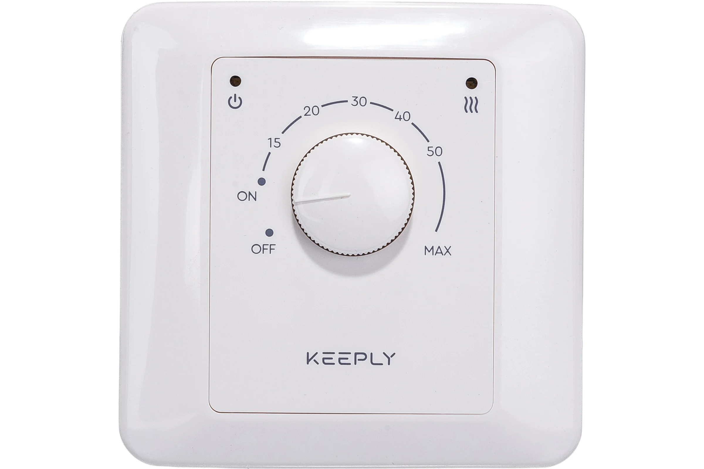Терморегулятор белый 10.10 E KEEPLY KPL003501