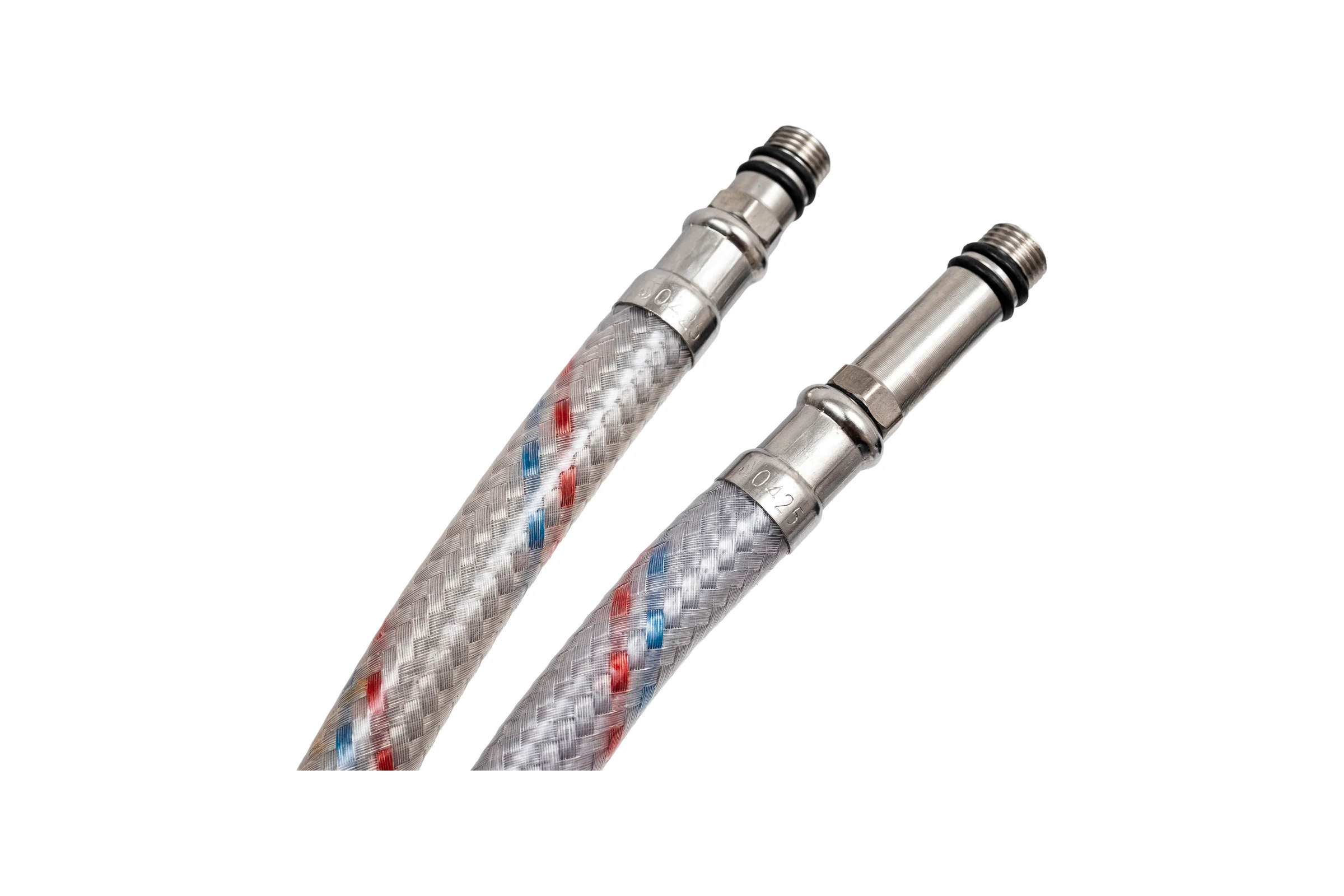 Гибкая подводка для смесителей ЦС нейлон, штуцер 31/17мм, 1/2”хM10 L-40 см, пакет, уп. пара ГП002000