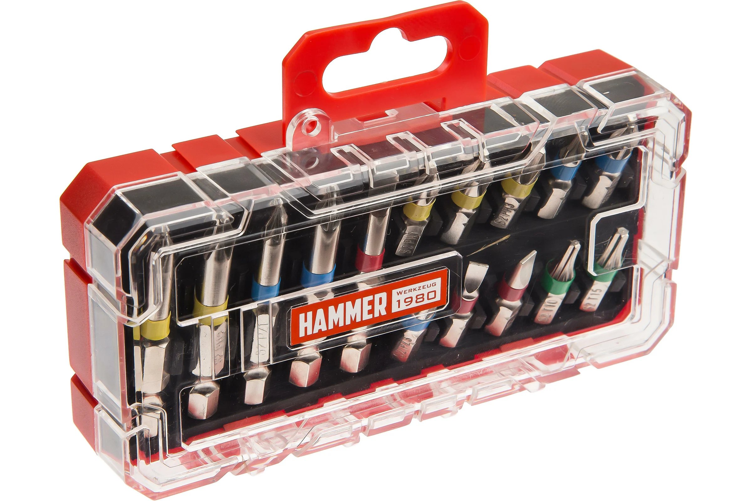 Набор бит 203-186 (15 шт; 25 мм/50 мм) HAMMER 601723