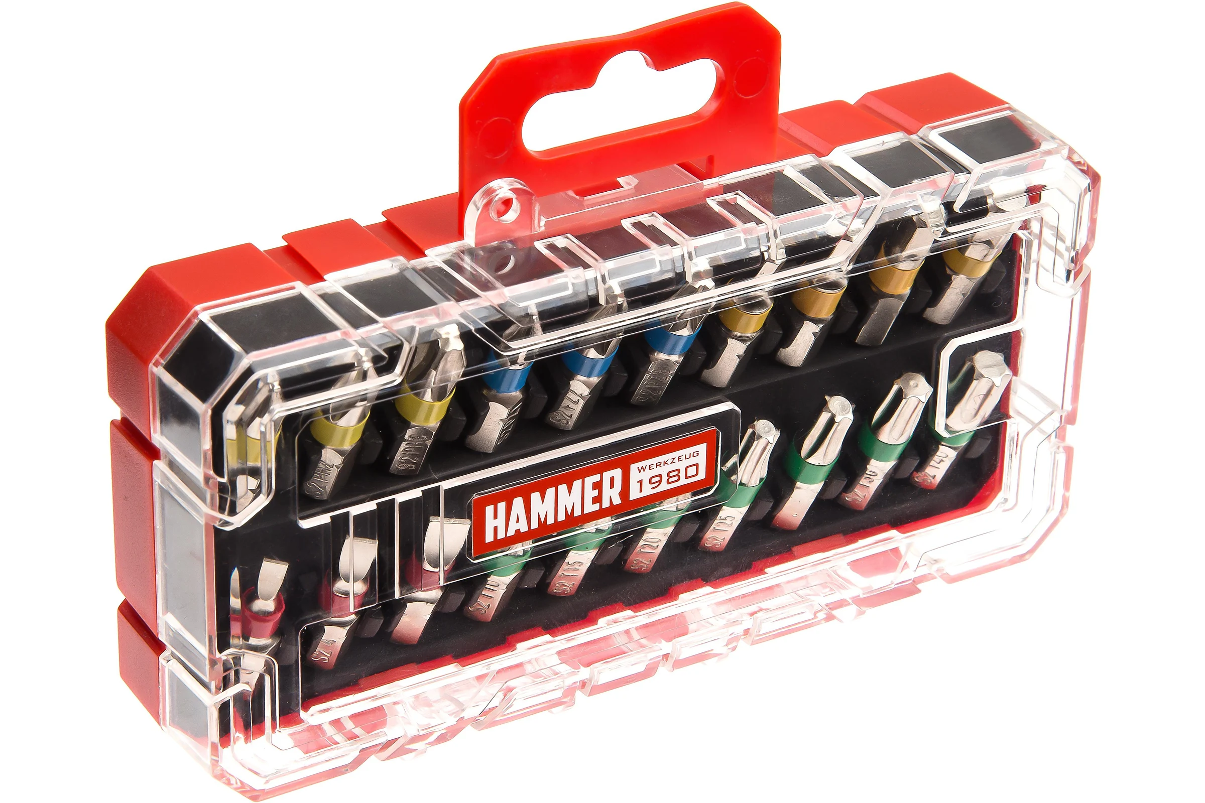 Набор бит 203-187 (20 шт; 25 мм) HAMMER 601727