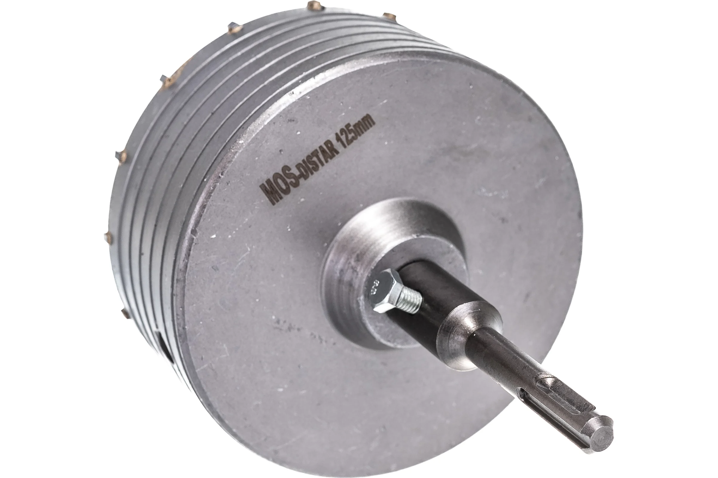 Коронка по бетону МОS-DISTAR МOS-DISTAR 125хМ16/16 резцов с переходником SDS+ MS-CBТ125 MS-CBT125