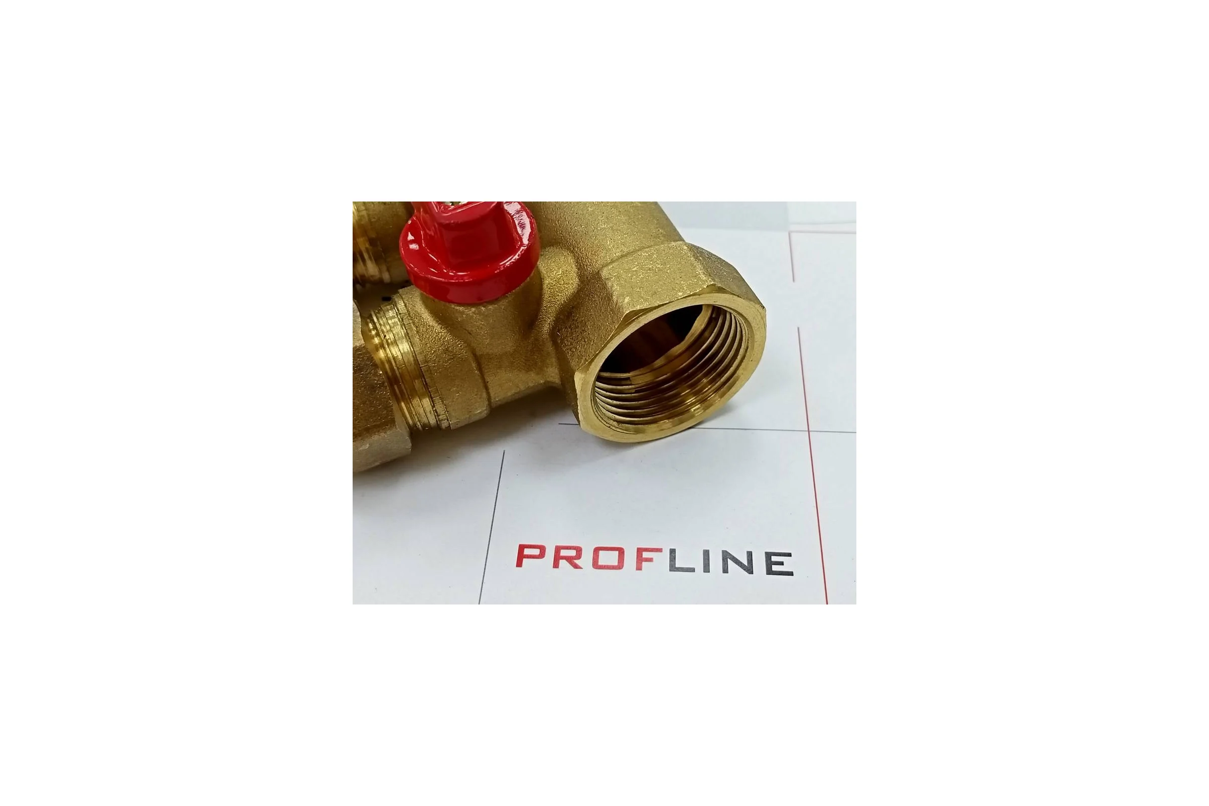 Коллектор для м/п труб 3/4x3/4x16x3 вых с кранами PROFLINE УТ-00036225