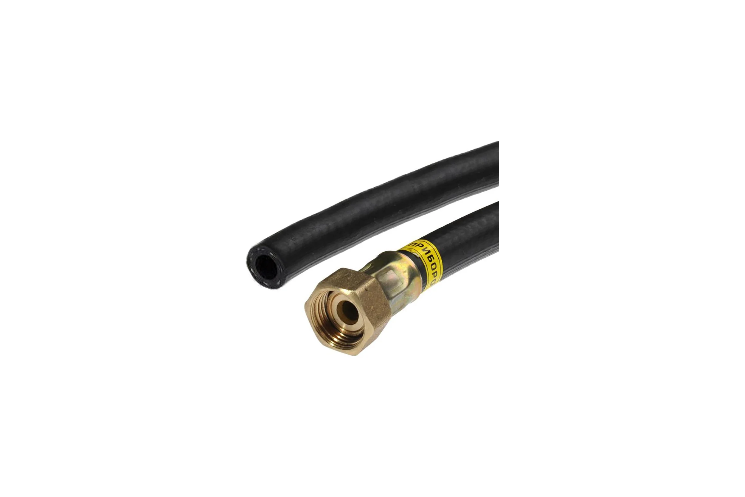 Шланг для газовых баллонов РУСЛО 1/2" чёрный 157 см SGH0F157