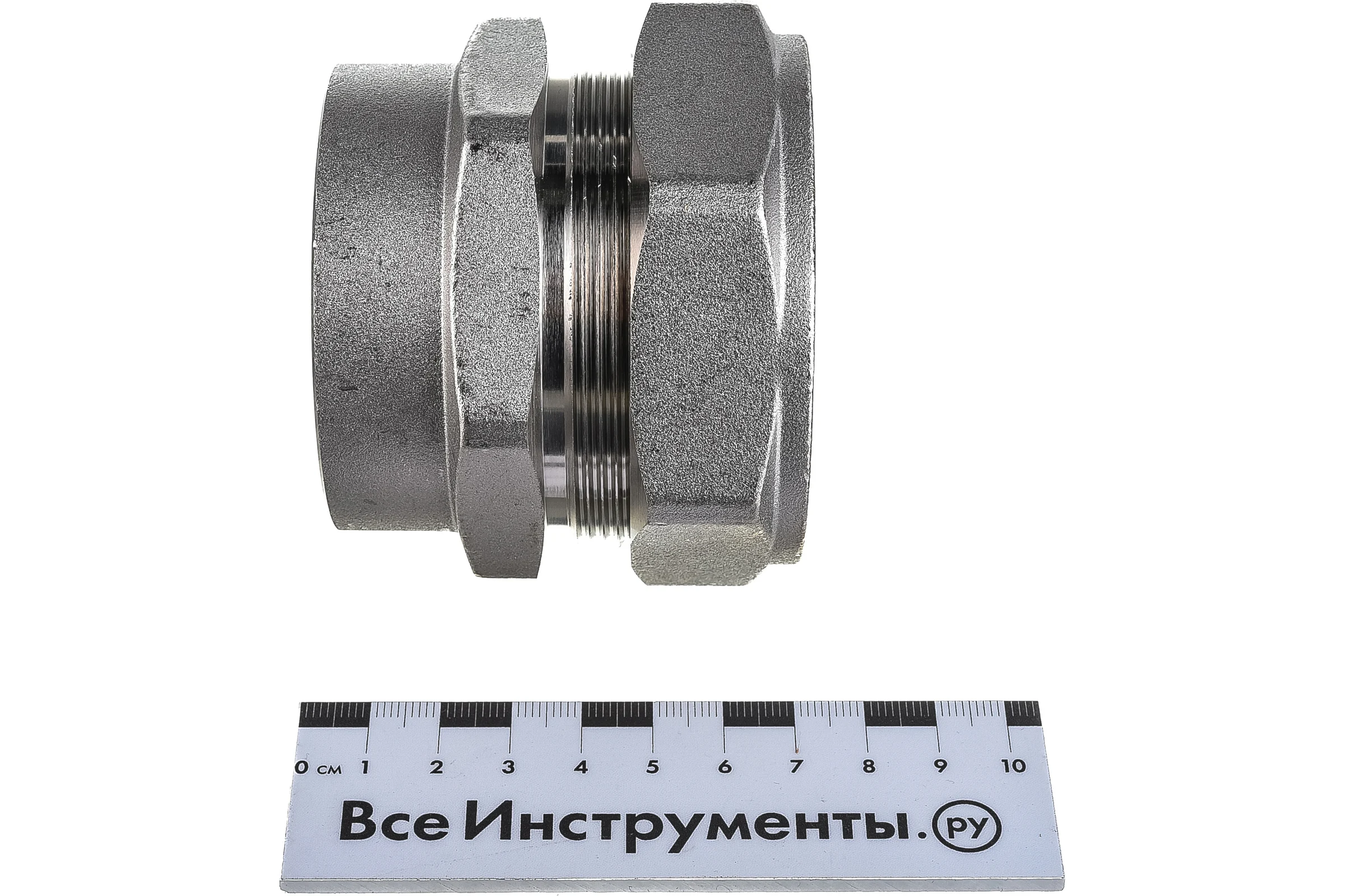 Муфта Lavita труба-вн. резьба усиленная V/S F 50х2 HP, НИКЕЛ V/S (F) 502" HP, НИКЕЛ