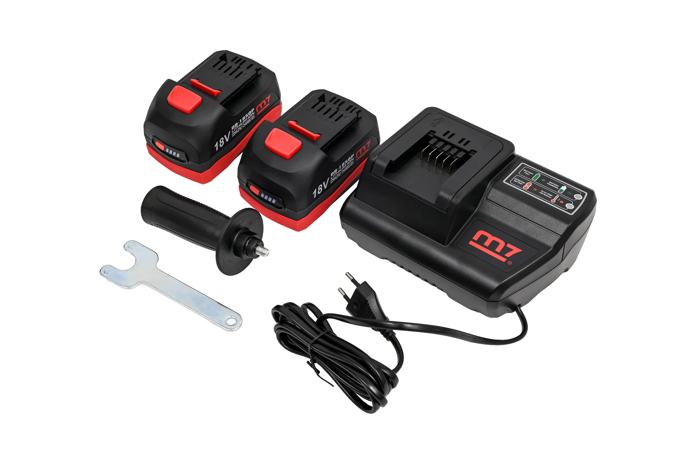 Аккумуляторная угловая шлифовальная машина MIGHTY SEVEN DG-585502И