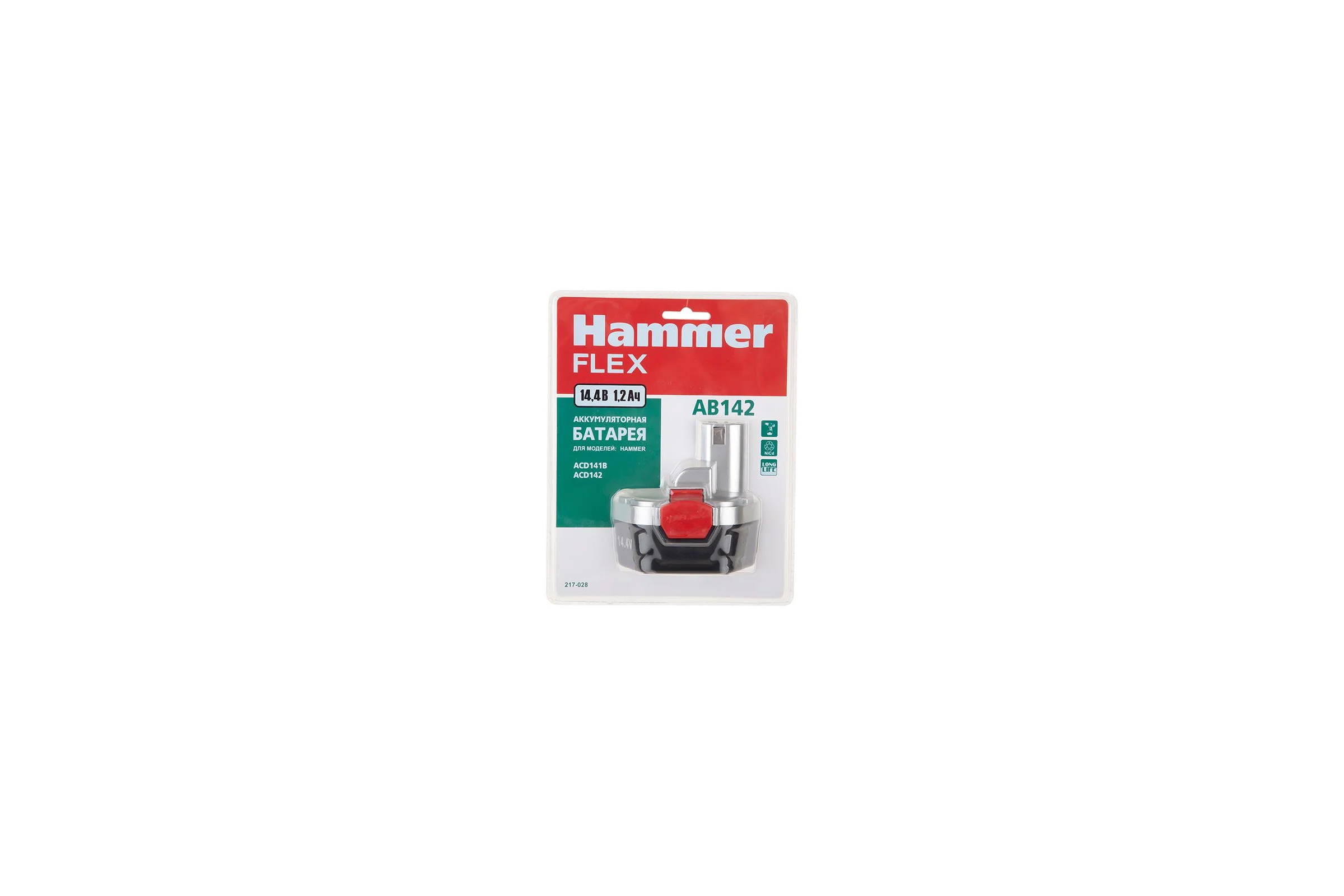 Аккумулятор Flex AB142 (14.4 В; 1.2 Ач) для Flex ACD141B/ACD142 HAMMER 36161