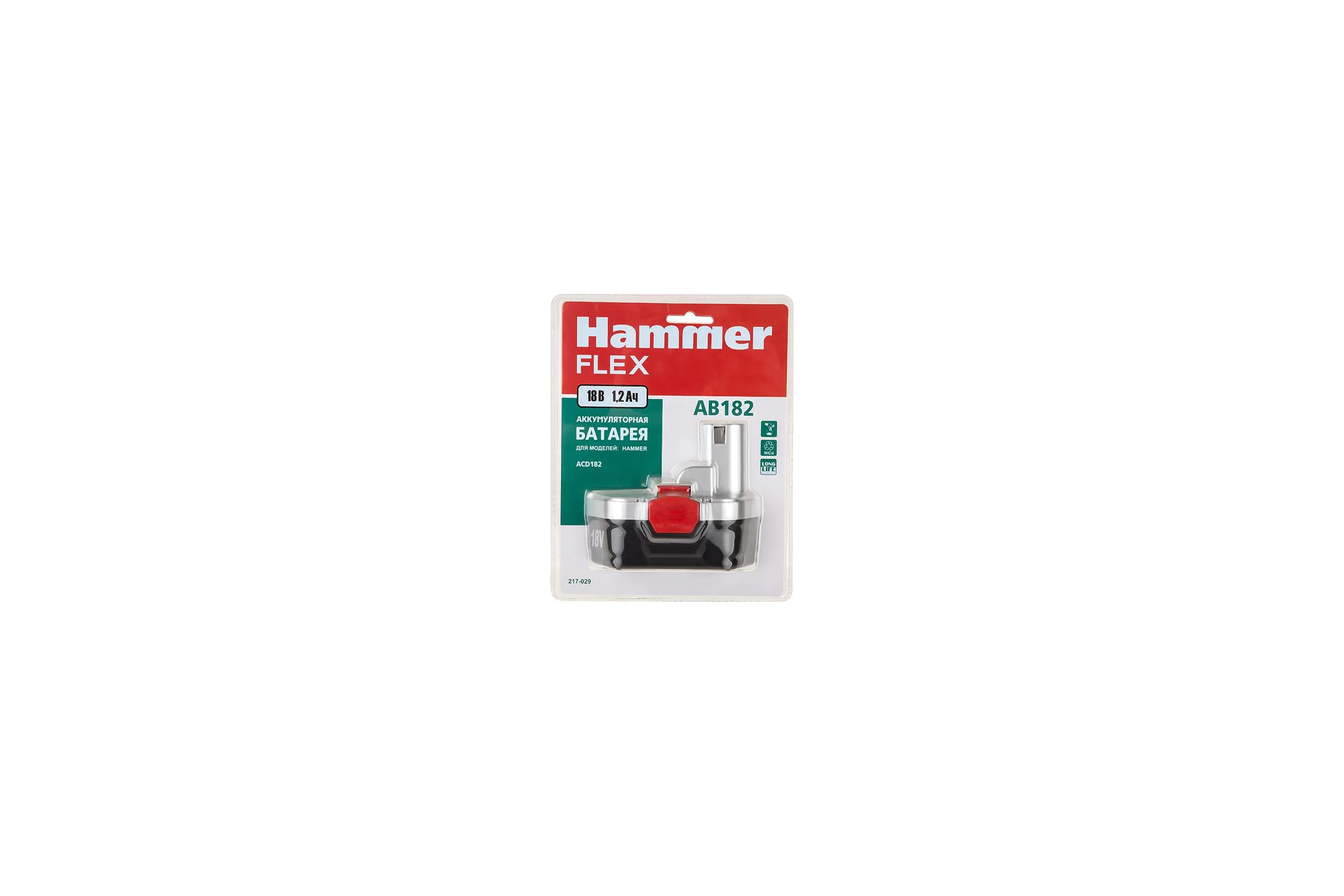 Аккумулятор Flex AB182 (18 В; 1.2 Ач) для Flex ACD182 HAMMER 36164