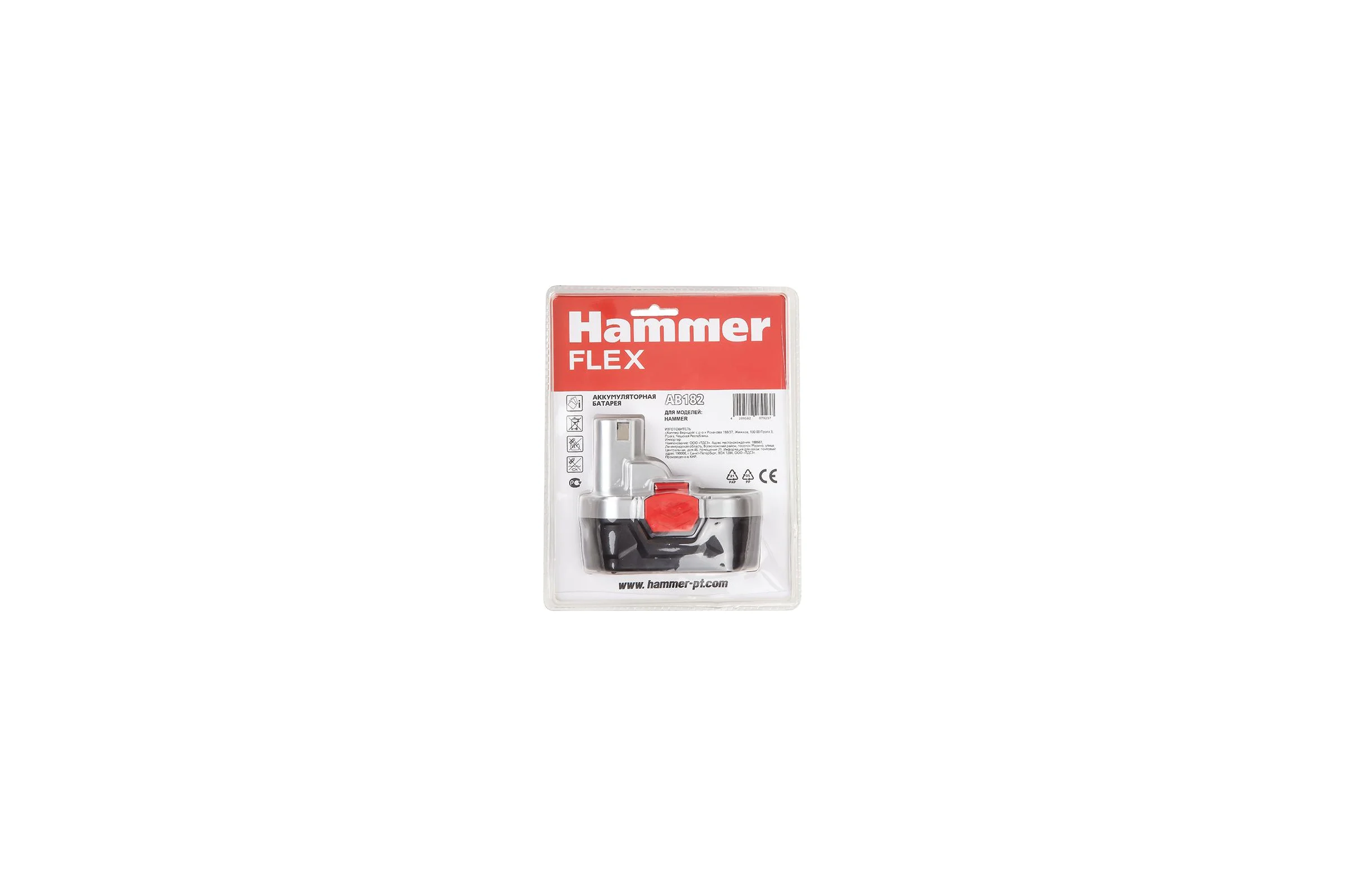 Аккумулятор Flex AB182 (18 В; 1.2 Ач) для Flex ACD182 HAMMER 36164