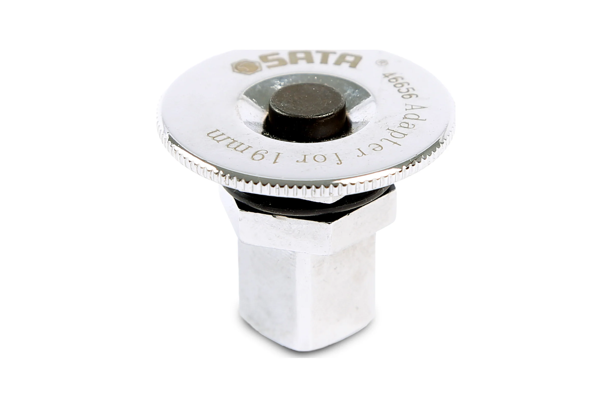 Переходник вороток 1/4" - шестигранник 10 мм Sata 46654