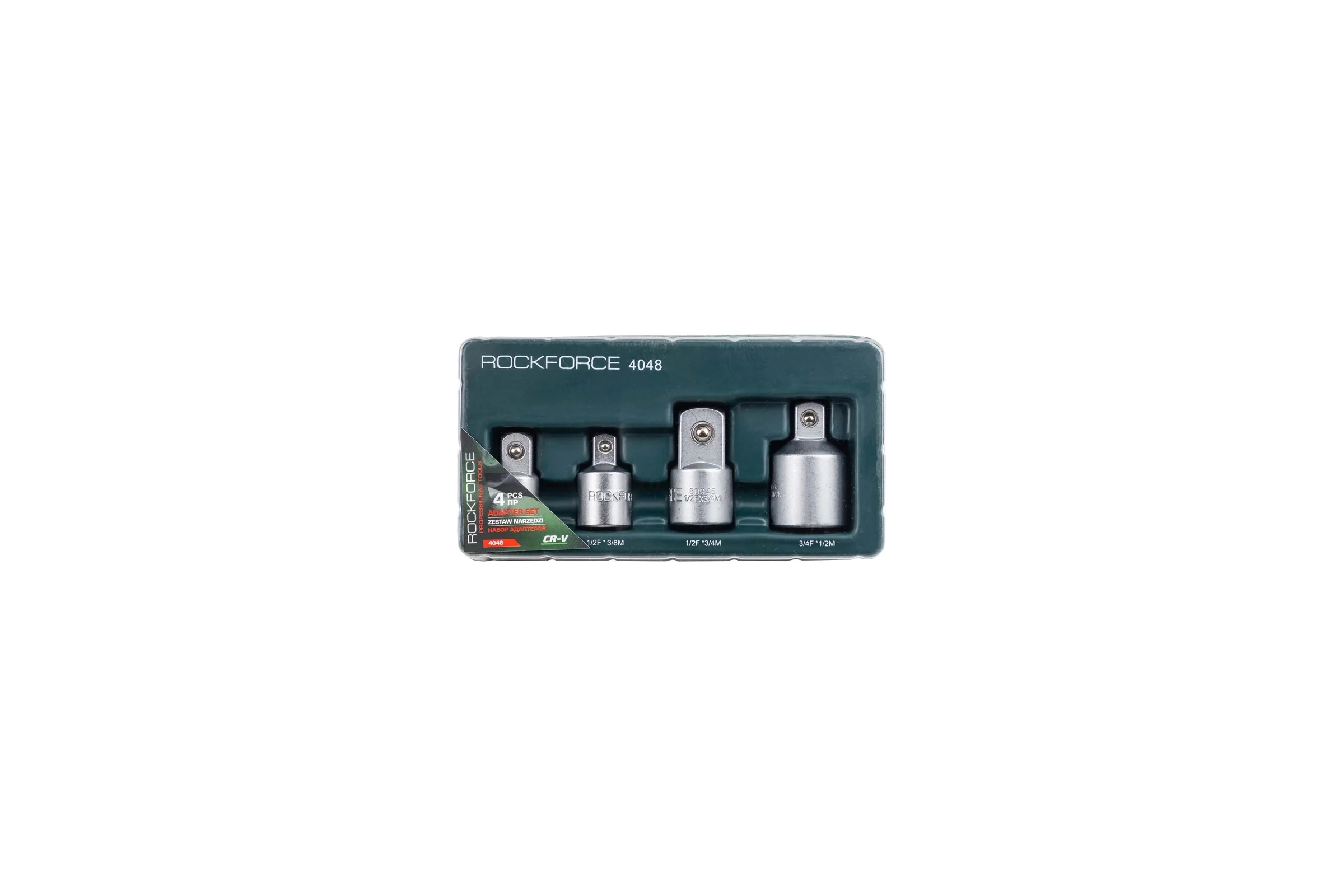 Набор адаптеров 4 предмета Rockforce RF-4048(58297)