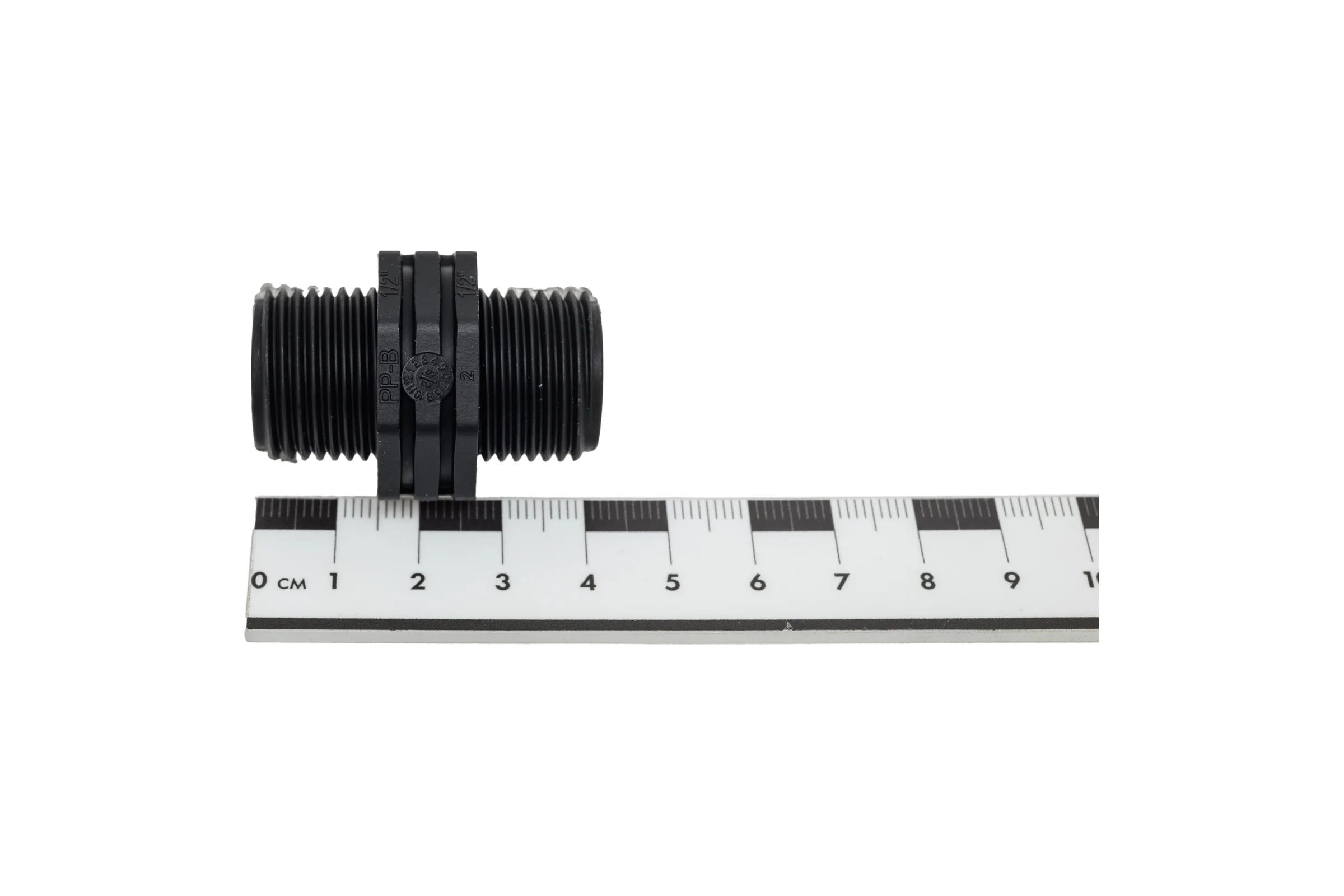 Ниппель пластиковый MasterProf 1/2" н/н ДС.071912