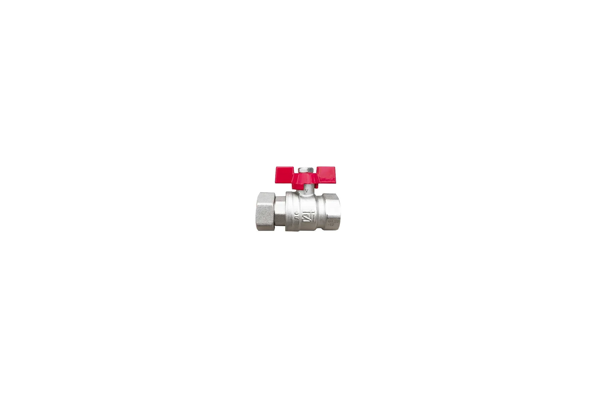 Шаровой кран с накидной гайкой STI для котлов, Г/Г, 20 ТТ000016926