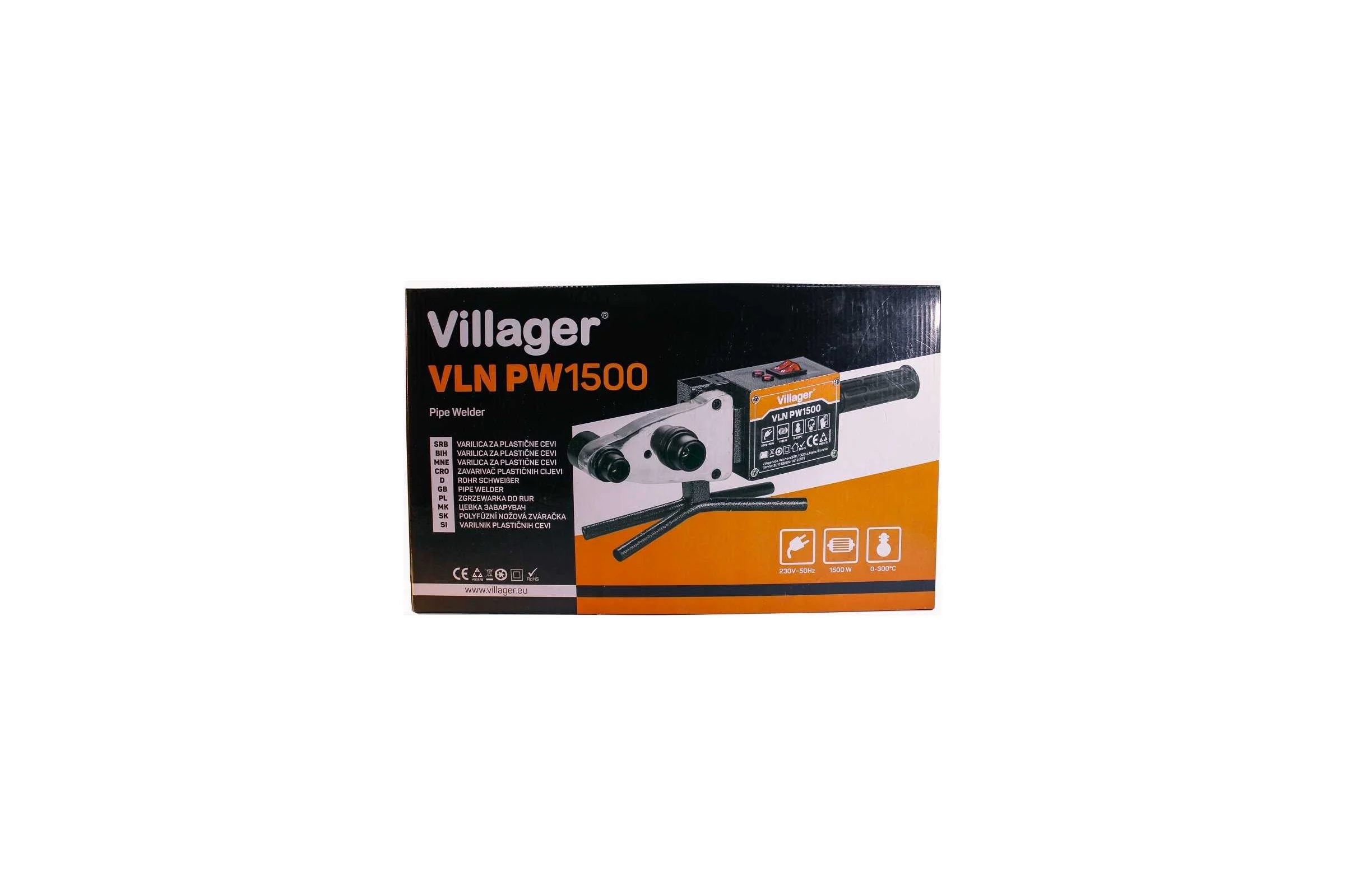 Аппарат для сварки труб ПВХ Villager VLN PW 1500 033856
