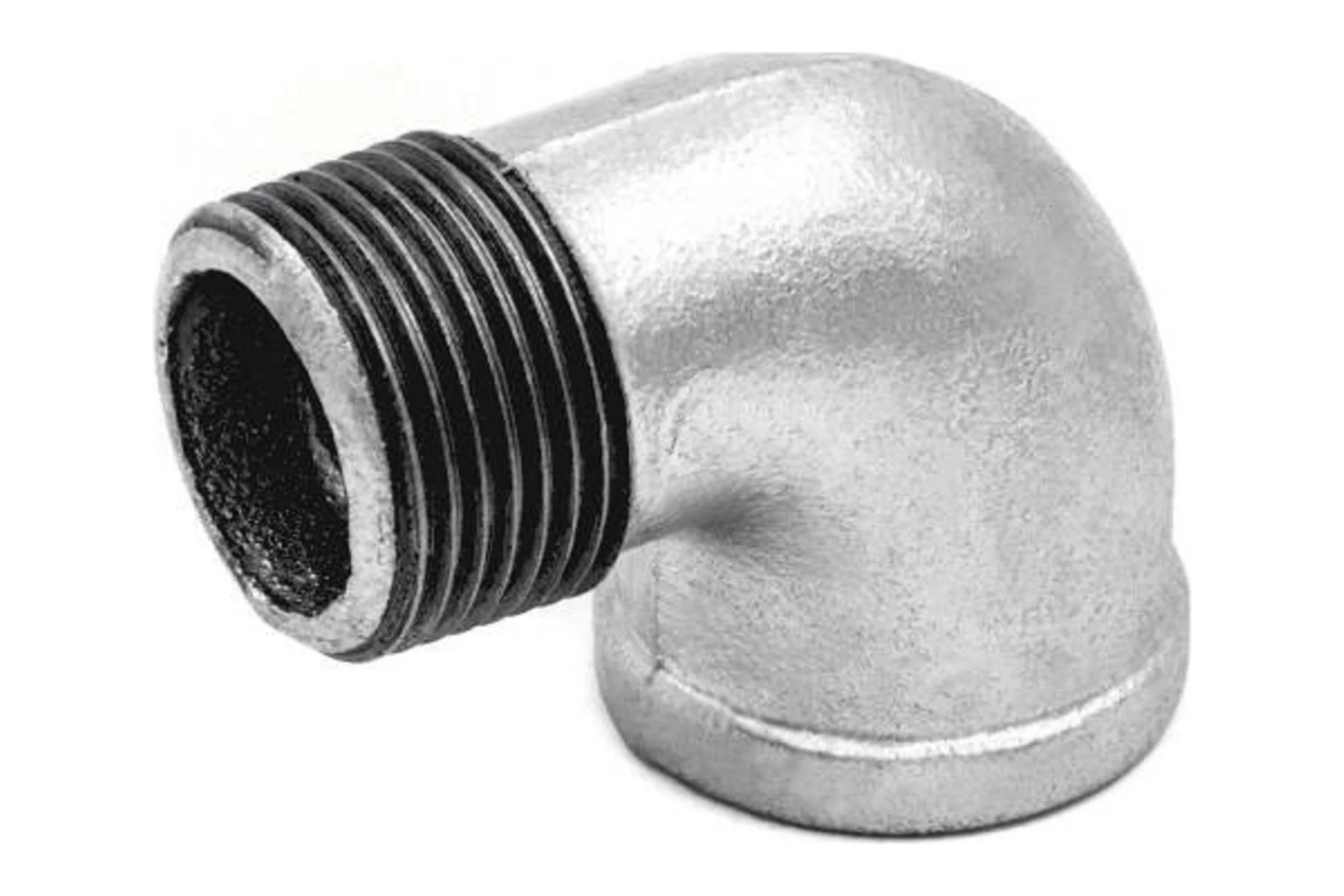 Угольник проходной BTI чугун оцинкованный, 3/4" ВР/НР 1714 034 22I