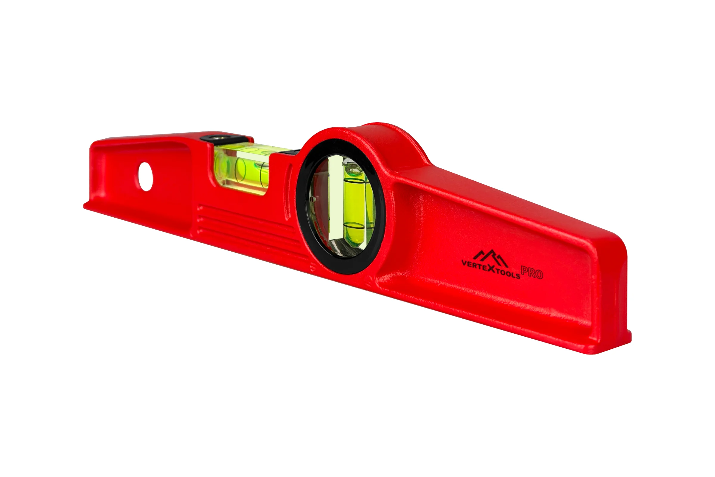 Уровень литой vertextools PROFI "BERG" магнитный 25см, точность 0,5 мм 3046-11