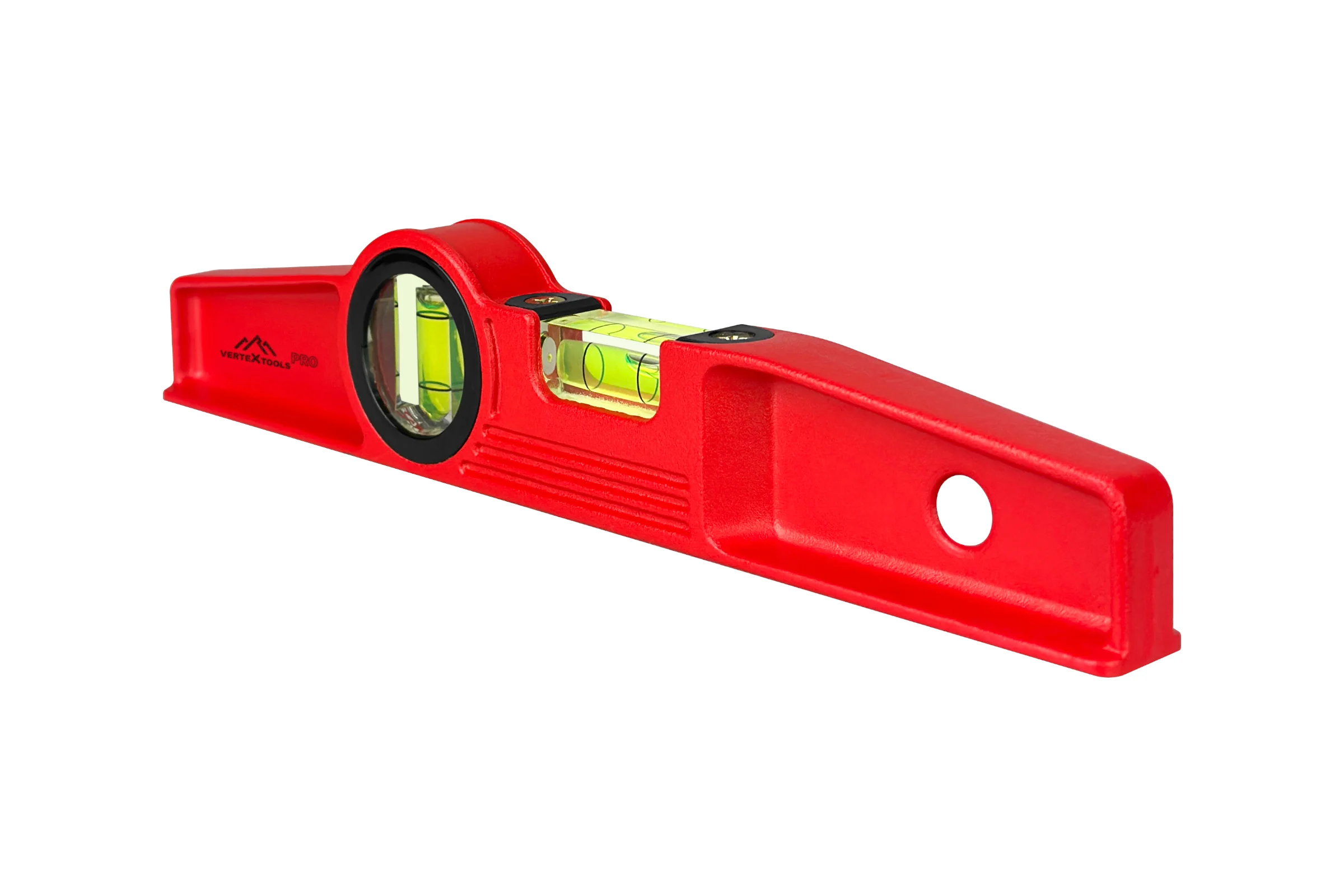 Уровень литой vertextools PROFI "BERG" магнитный 25см, точность 0,5 мм 3046-11