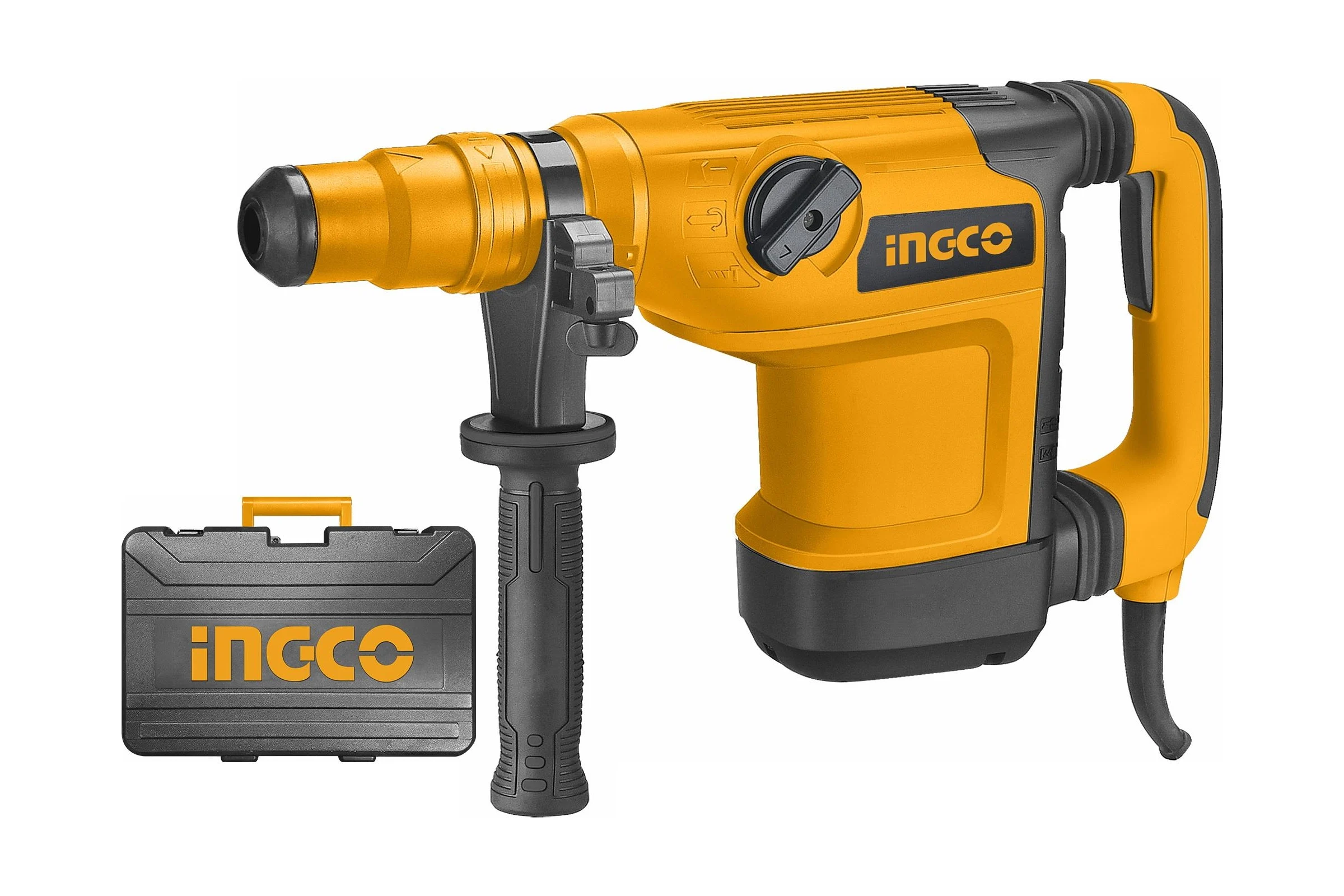 Перфоратор INGCO 1200 Вт SDS-Max 2-10 Дж кейс INDUSTRIAL RH1200428