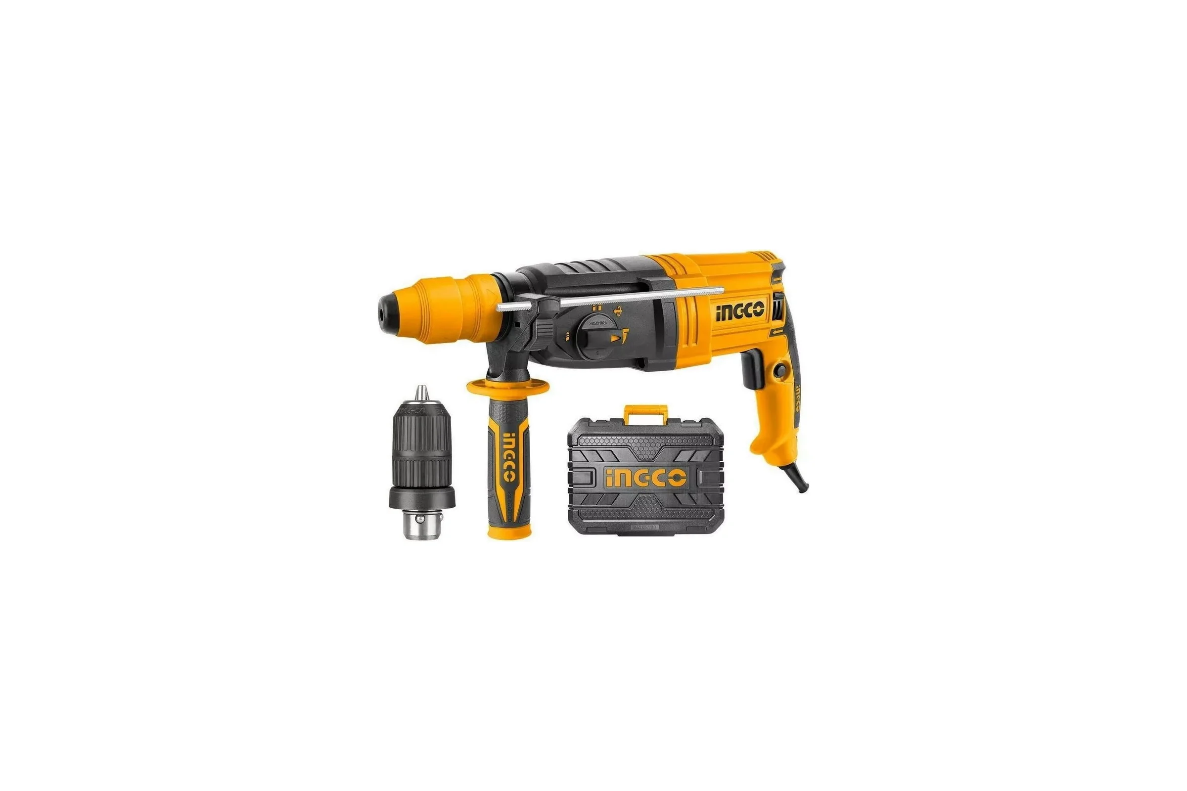Перфоратор INGCO 950 Вт, SDS-Plus 2,5 Дж, кейс INDUSTRIAL RGH9528-2