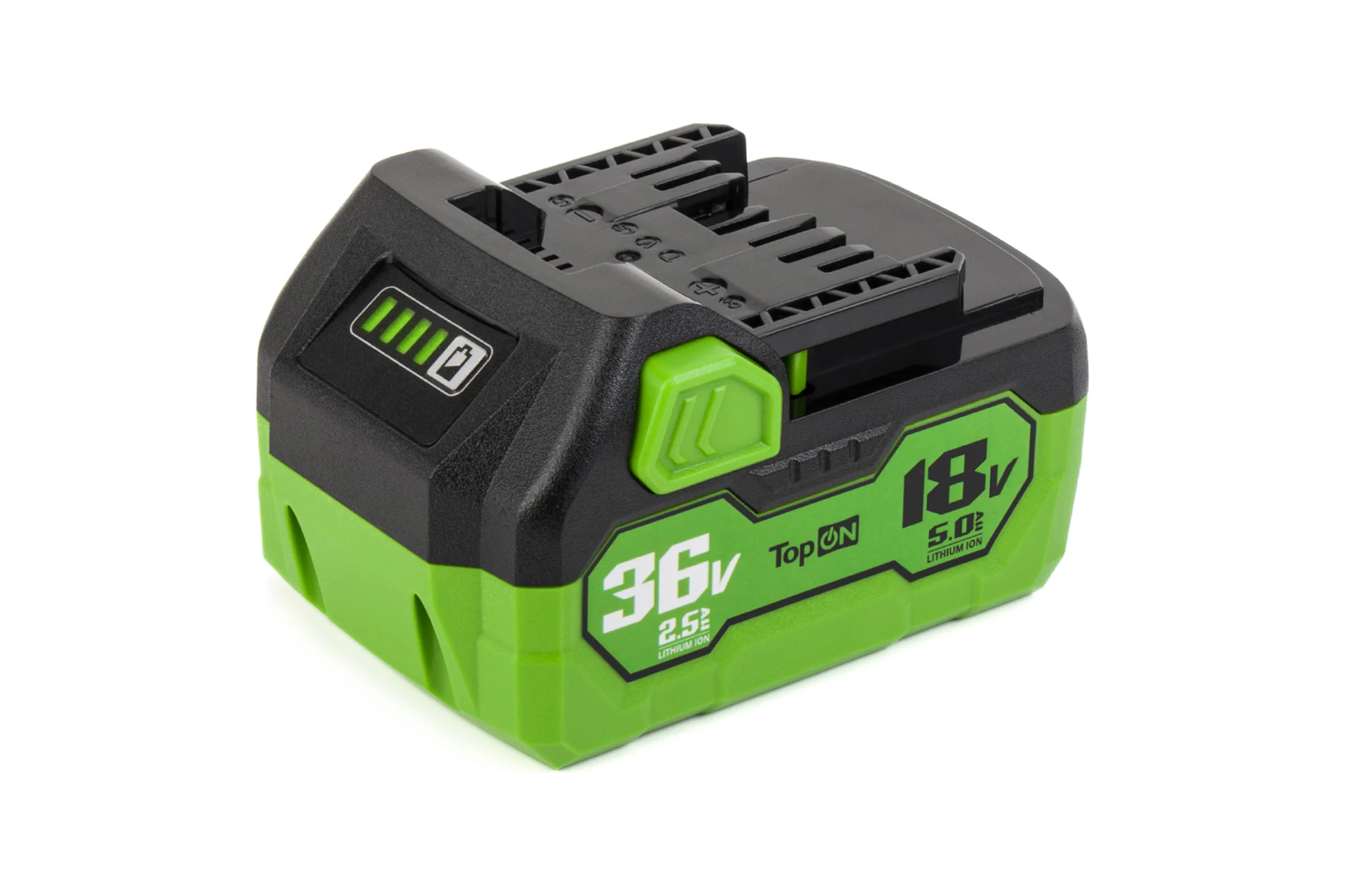 Аккумулятор для Hikoki TopOn 18В, 5.0Ач / 36В, 2.5Ач (Li-Ion) PN: BSL36A18 TOP-HIK-36А18-5.0