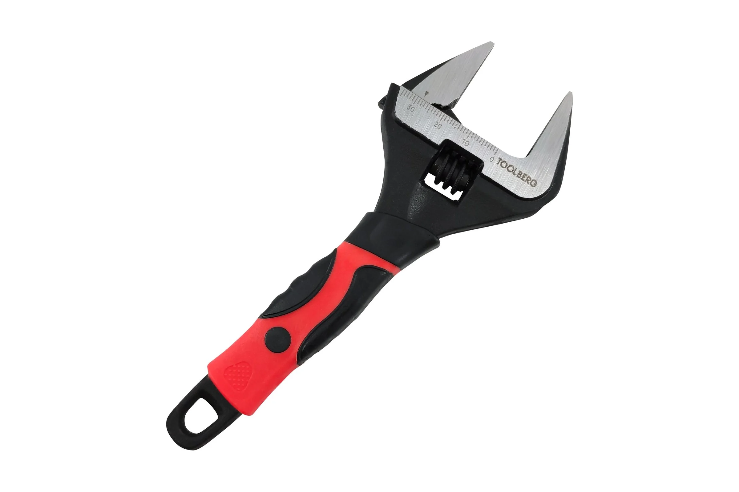 Разводной ключ Toolberg двухкомпонентная рукоятка, тонкие губки, 35 мм, 150 мм tools 3103031 ЛА-00002442