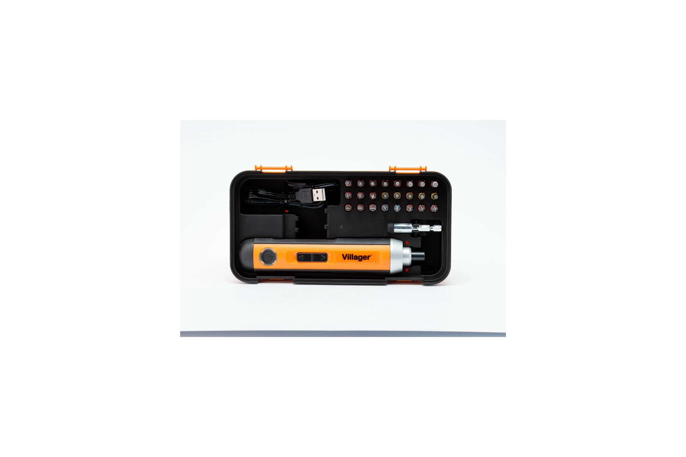 Аккумуляторная отвертка Villager VLN SDL 5.0V набор из 24 бит 067787