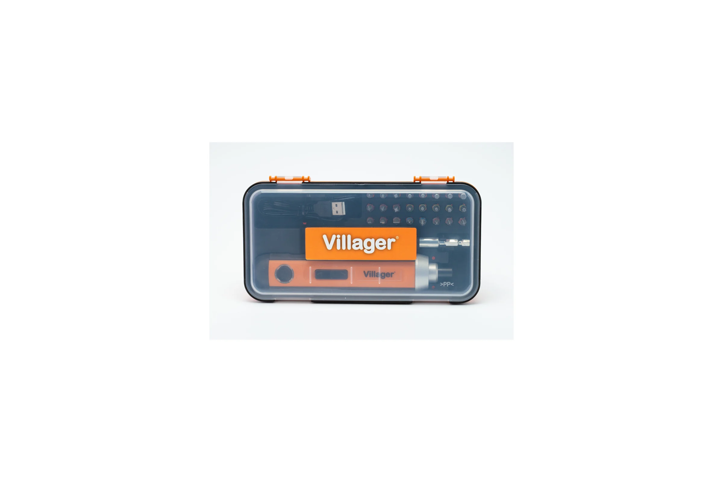 Аккумуляторная отвертка Villager VLN SDL 5.0V набор из 24 бит 067787