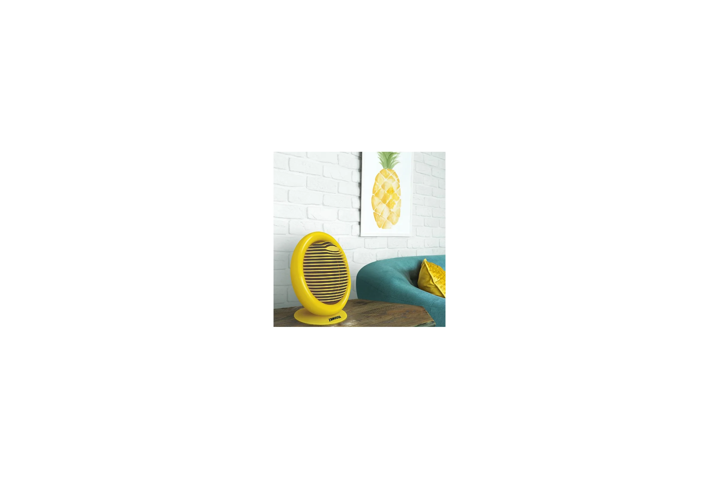 Тепловентилятор zanussi ZFH/C-405 yellow НС-1247039