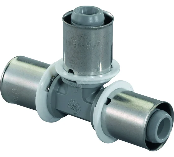 Равнопроходной композиционный тройник Uponor S-Press PPSU 20x20x20 1022719