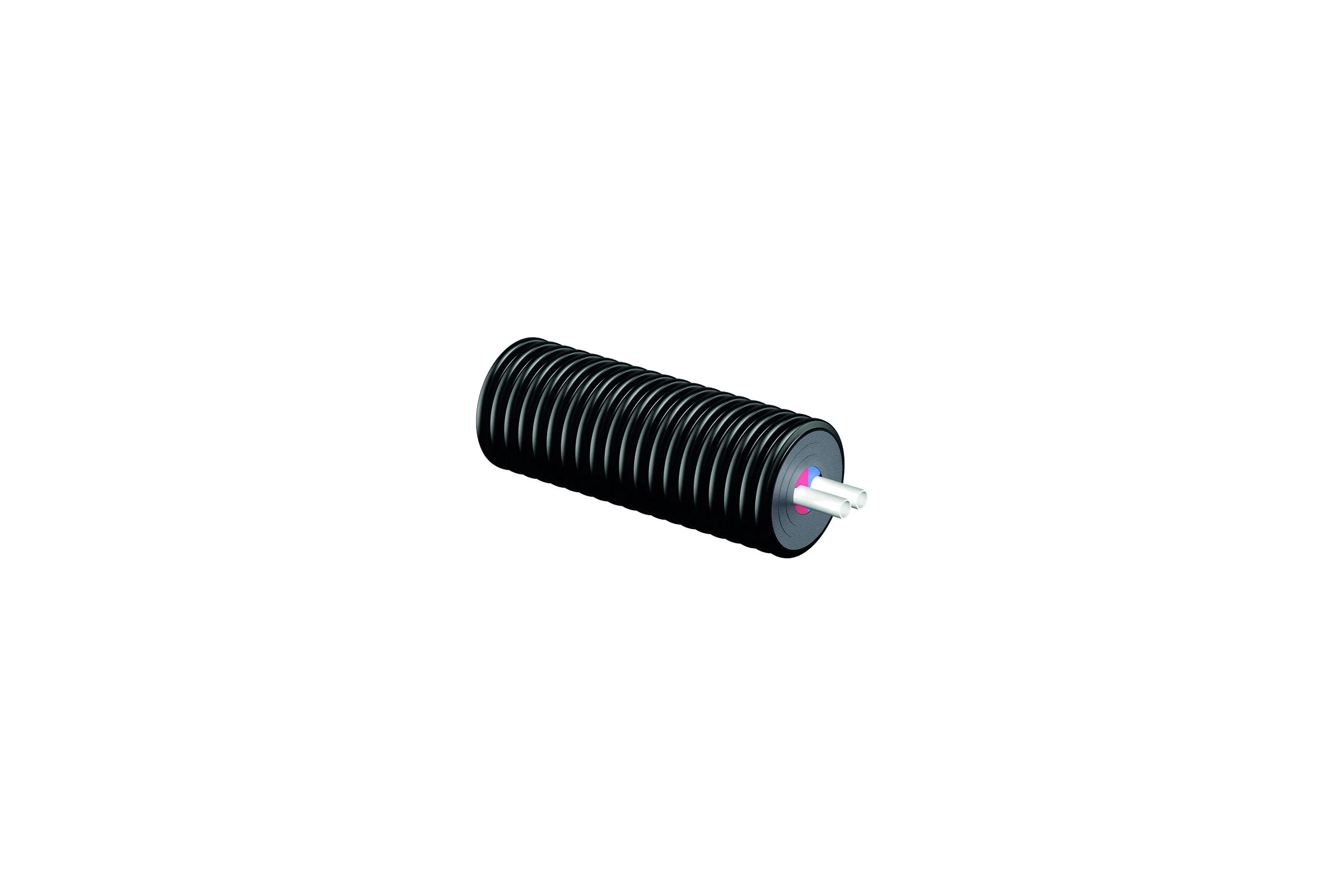 Труба Uponor ECOFLEX THERMO TWIN 2X63X5,8/200 PN6, Бухта 100 м 1018138