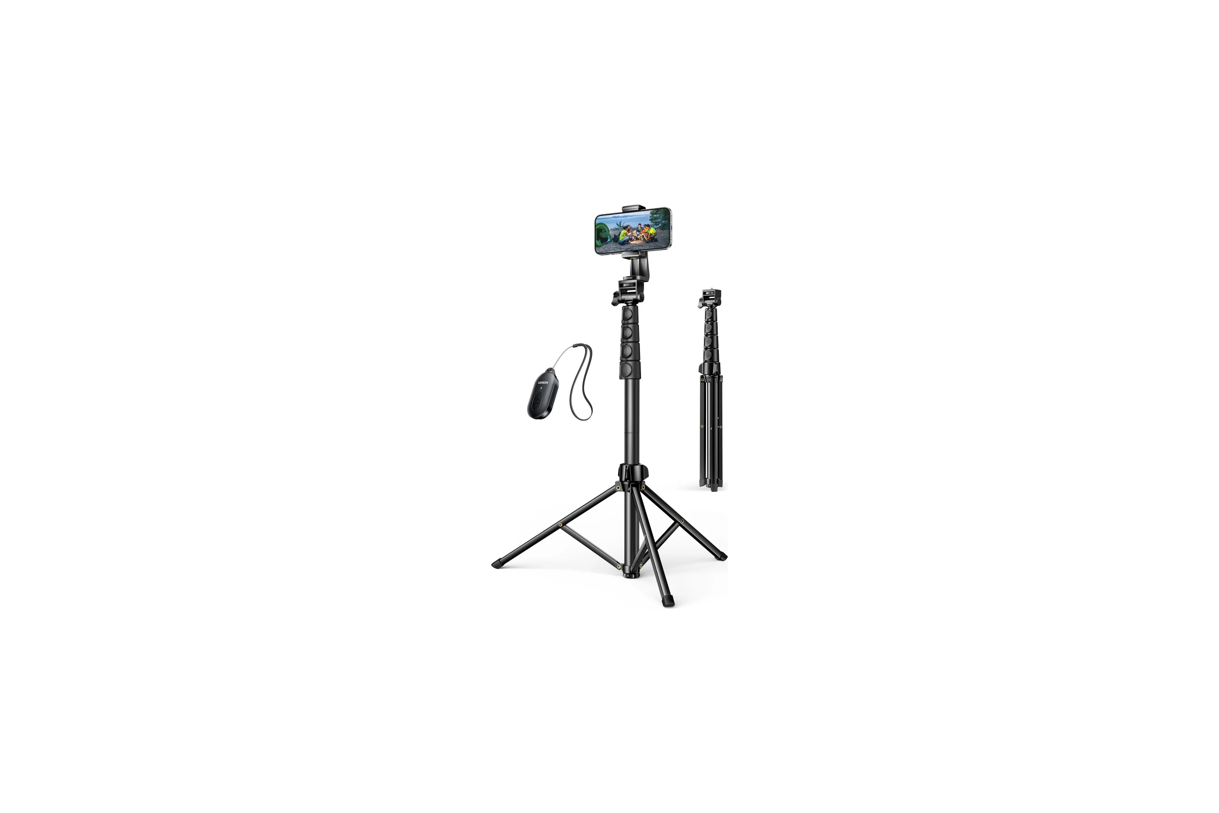 Трипод LP680 Tripod Stand 1.7m With Bluetooth Remote For selfie Livestream черный Ugreen 15609_