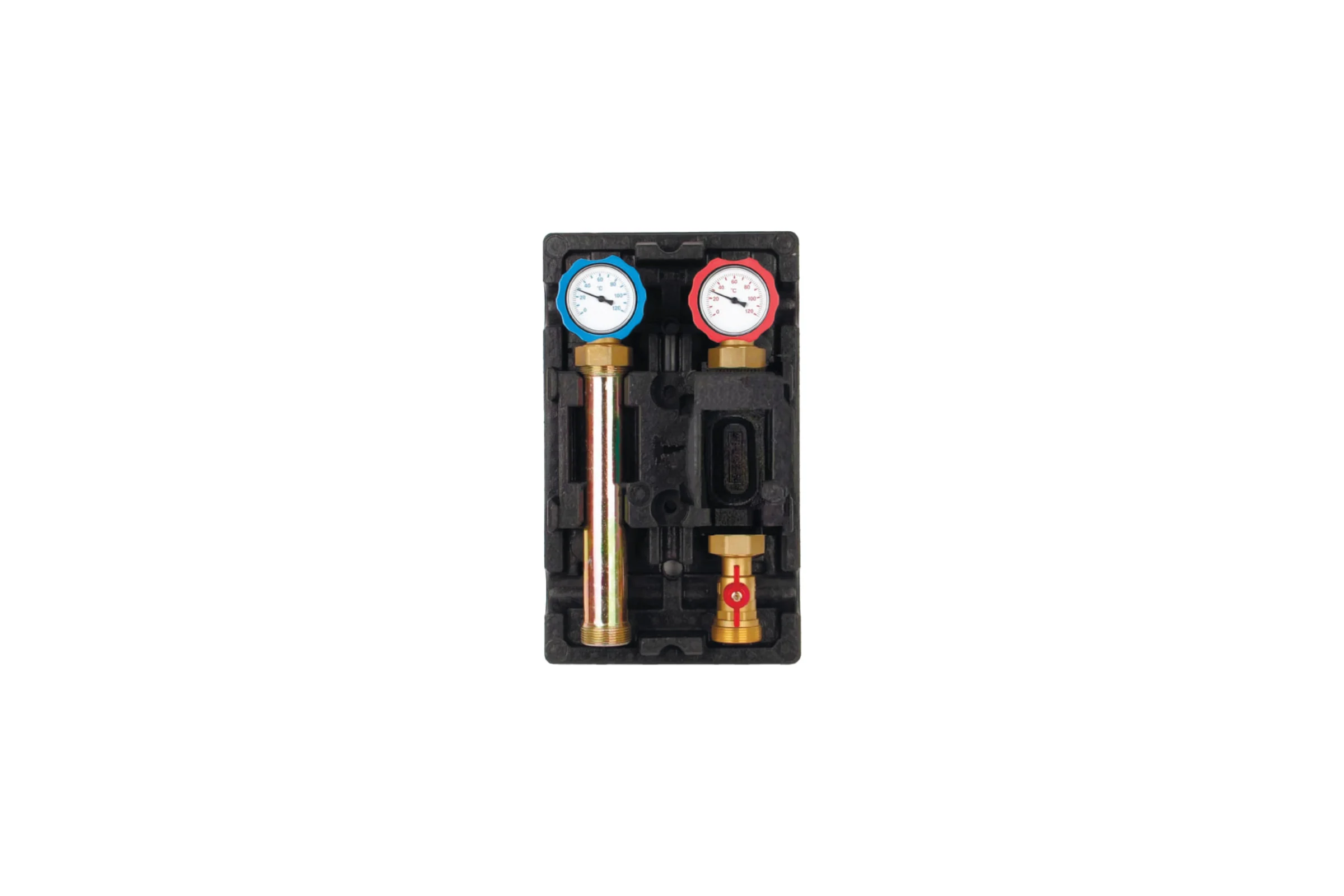 Насосная группа с прямым контуром ROMMER RDG-1001-002501 1  без насоса RG0092KUU96IEL