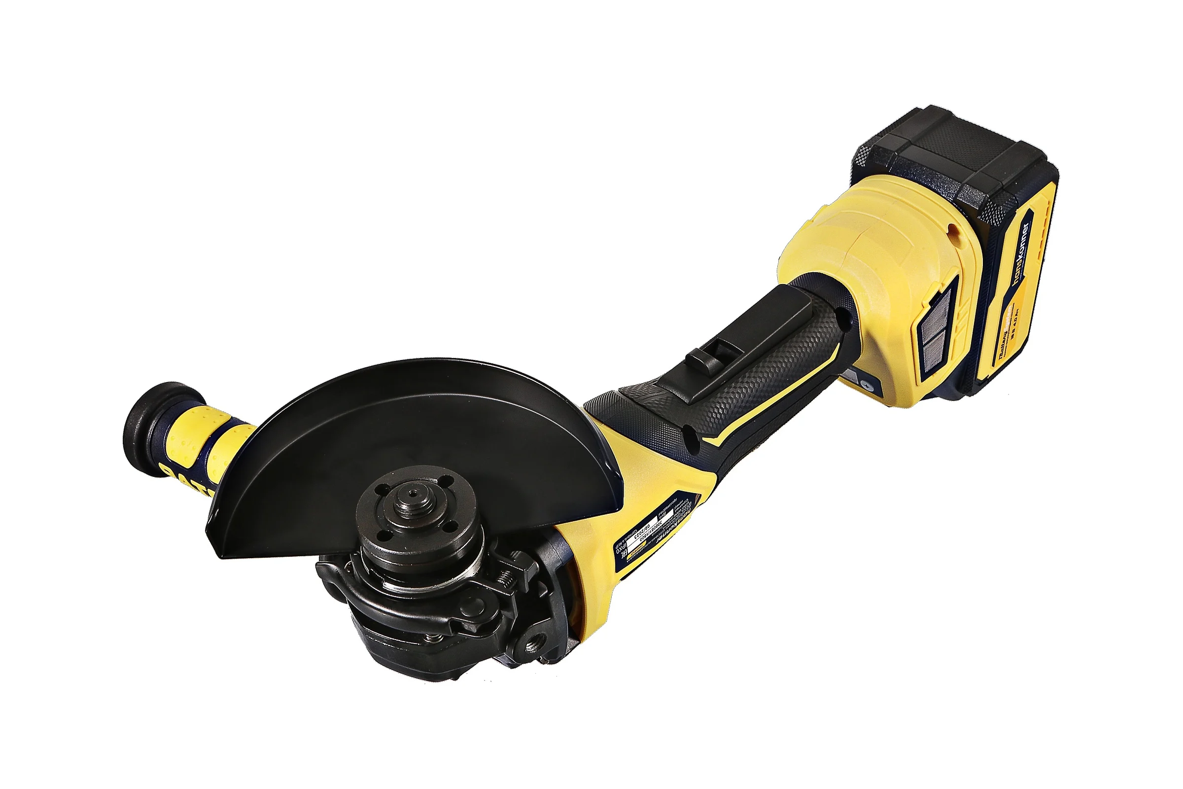 Аккумуляторная УШМ Hanskonner 1BatterySystem HAG1812E