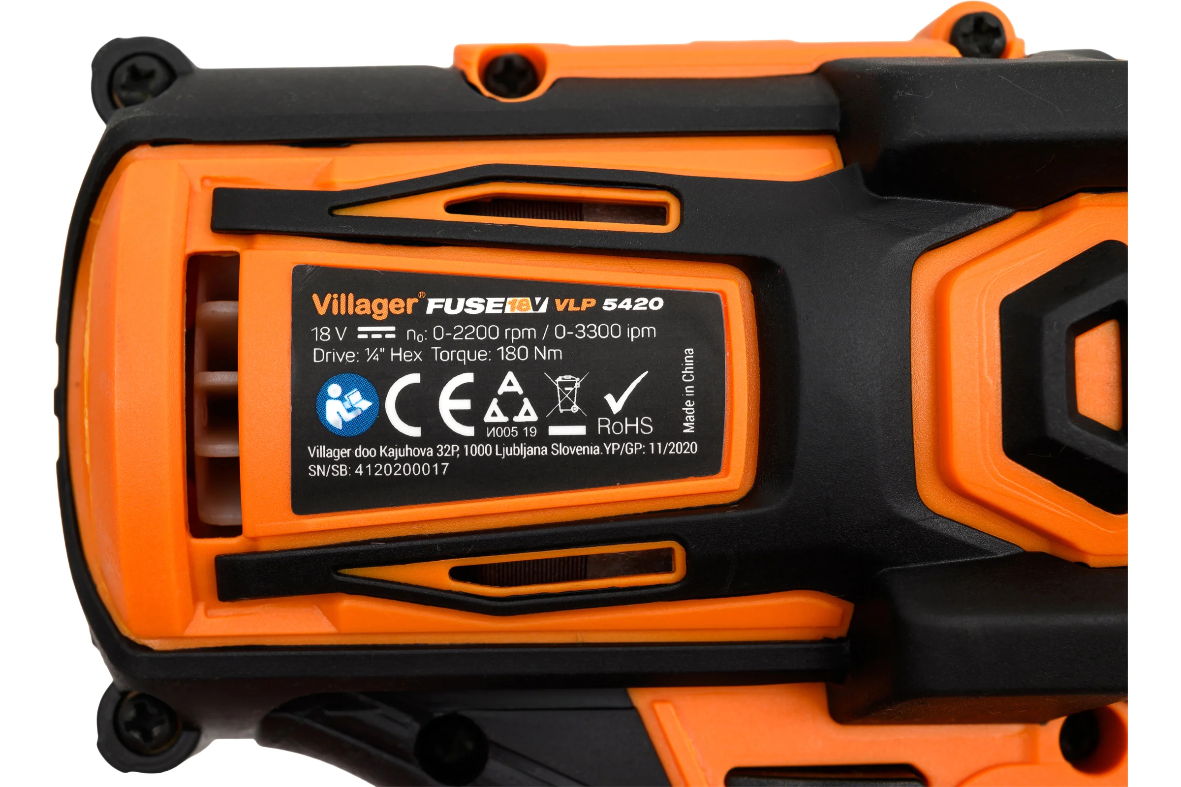 Аккумуляторный ударный гайковерт Villager VLP 5420 058977