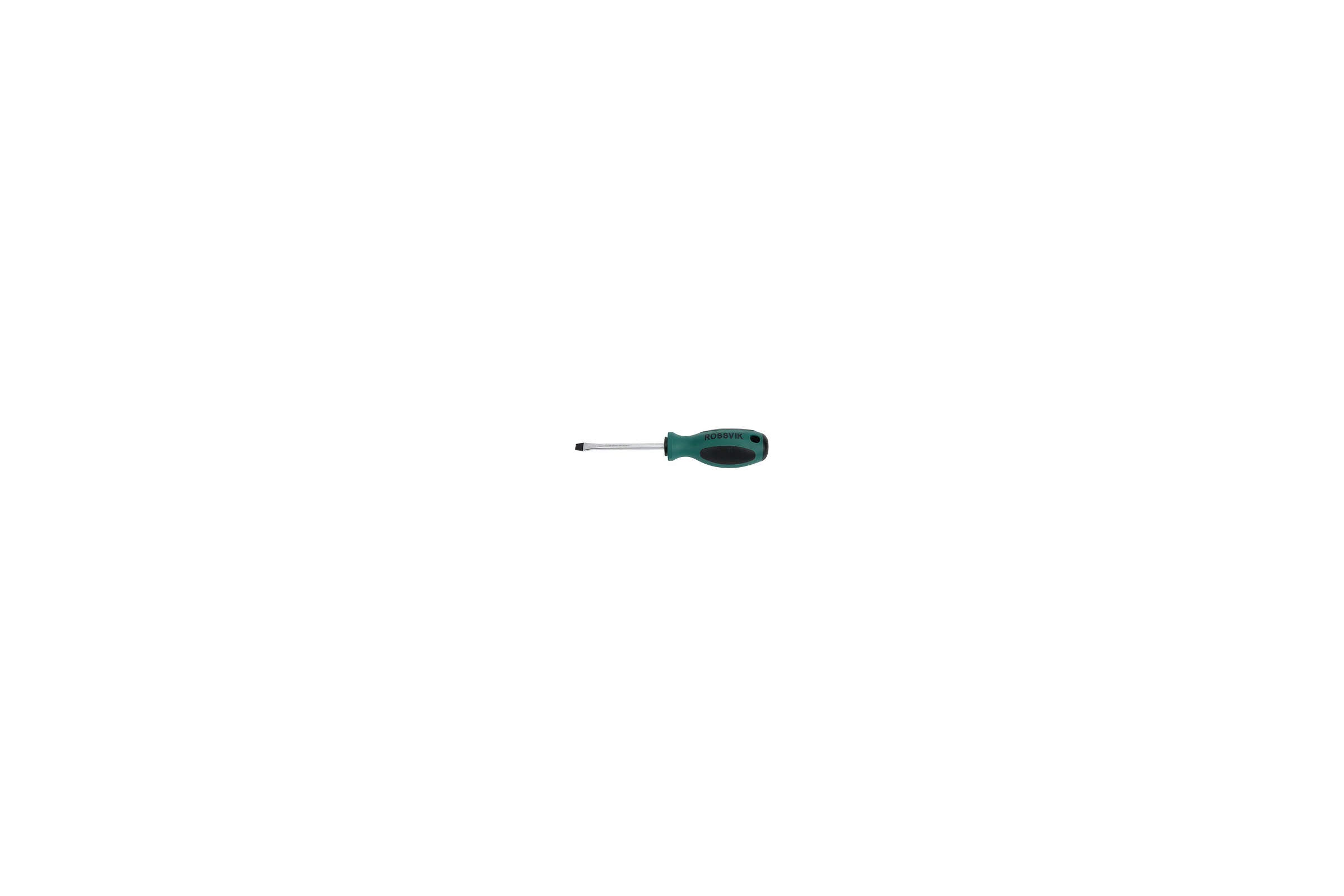 Шлицевая отвертка ROSSVIK SL5х250мм SL5250