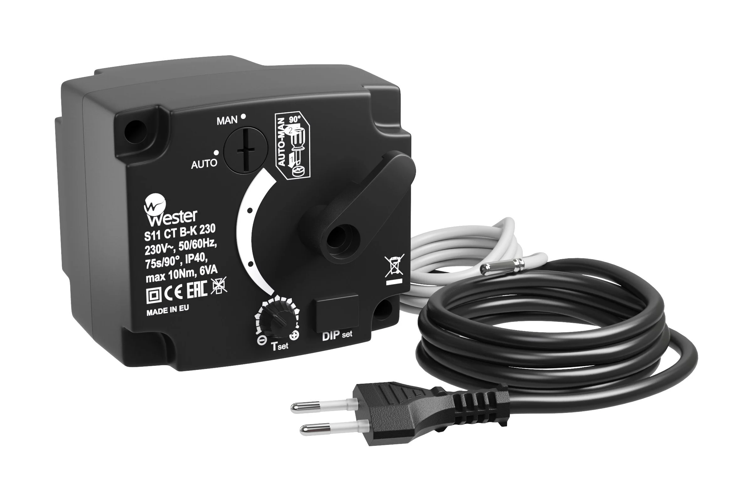 Контроллер Wester S11 CT B-K 230VAC 230 VAC 50 / 60 Hz 75s/90 10 Nm 0-04-0202