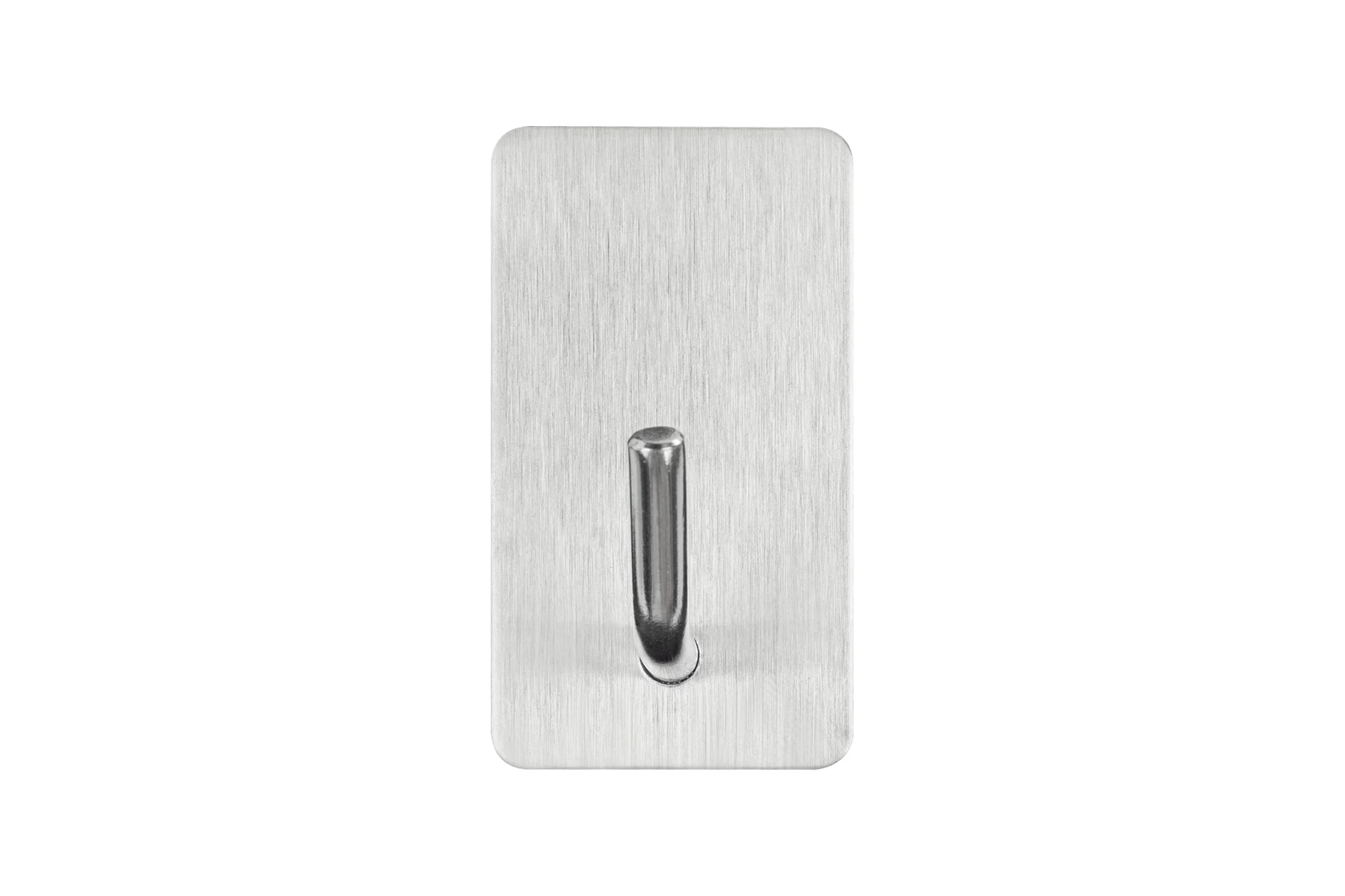 Крючки самоклеящиеся универсальные LAIMA Home, 2,5x4,5 см, сталь, серебристые, 4 шт. 608788