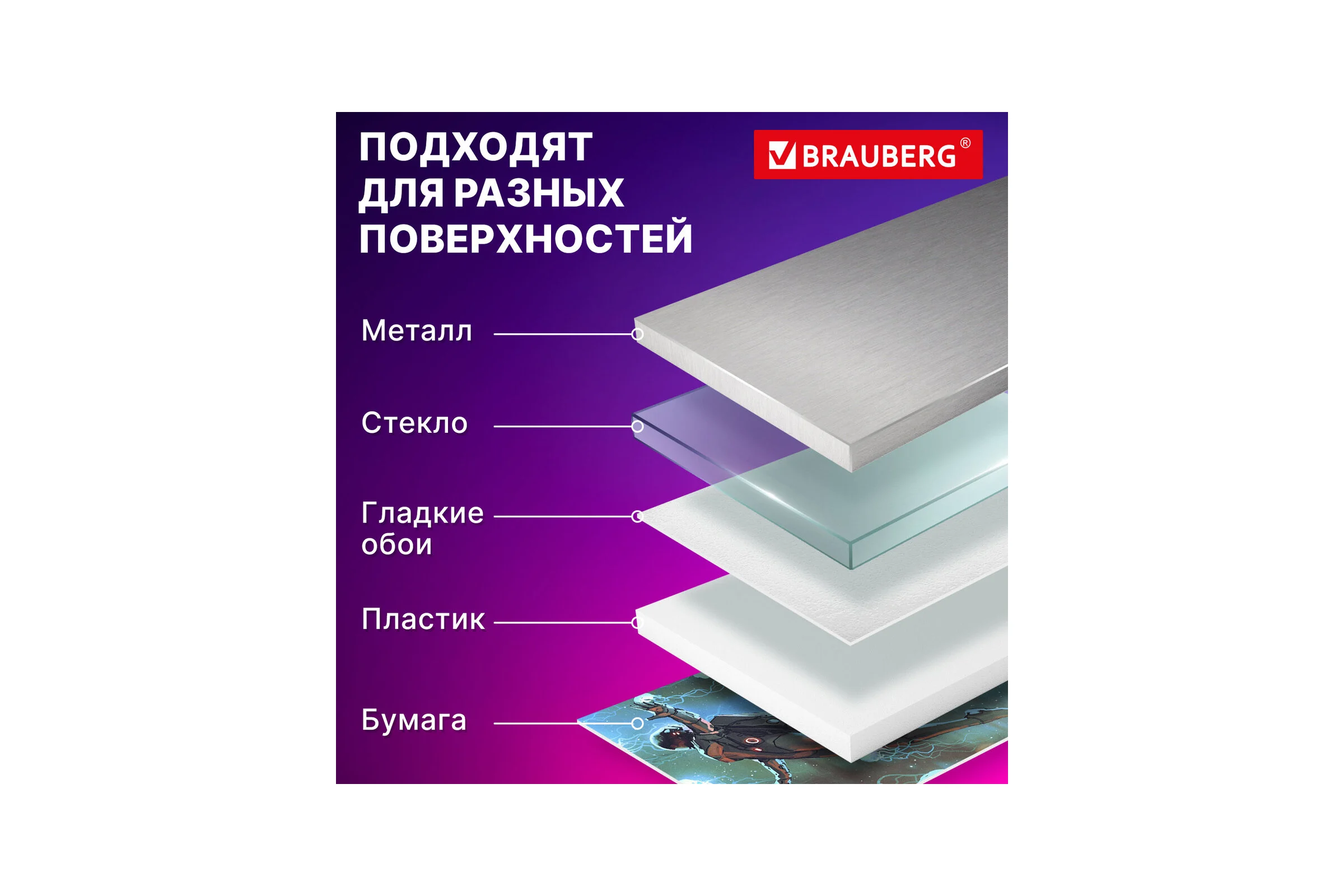 Клеевые кружки двусторонние BRAUBERG диаметр 22 мм, акриловая основа, 36 шт. 608776