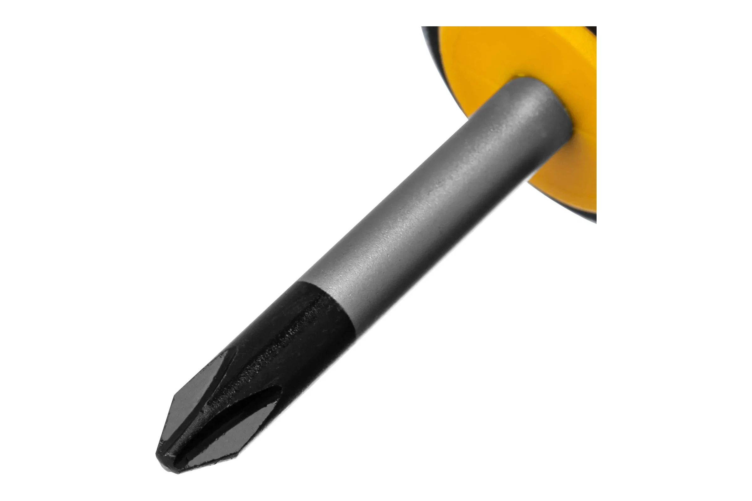 Отвертка Denzel PH2x38 мм, S2, трехкомпонентная рукоятка 121867