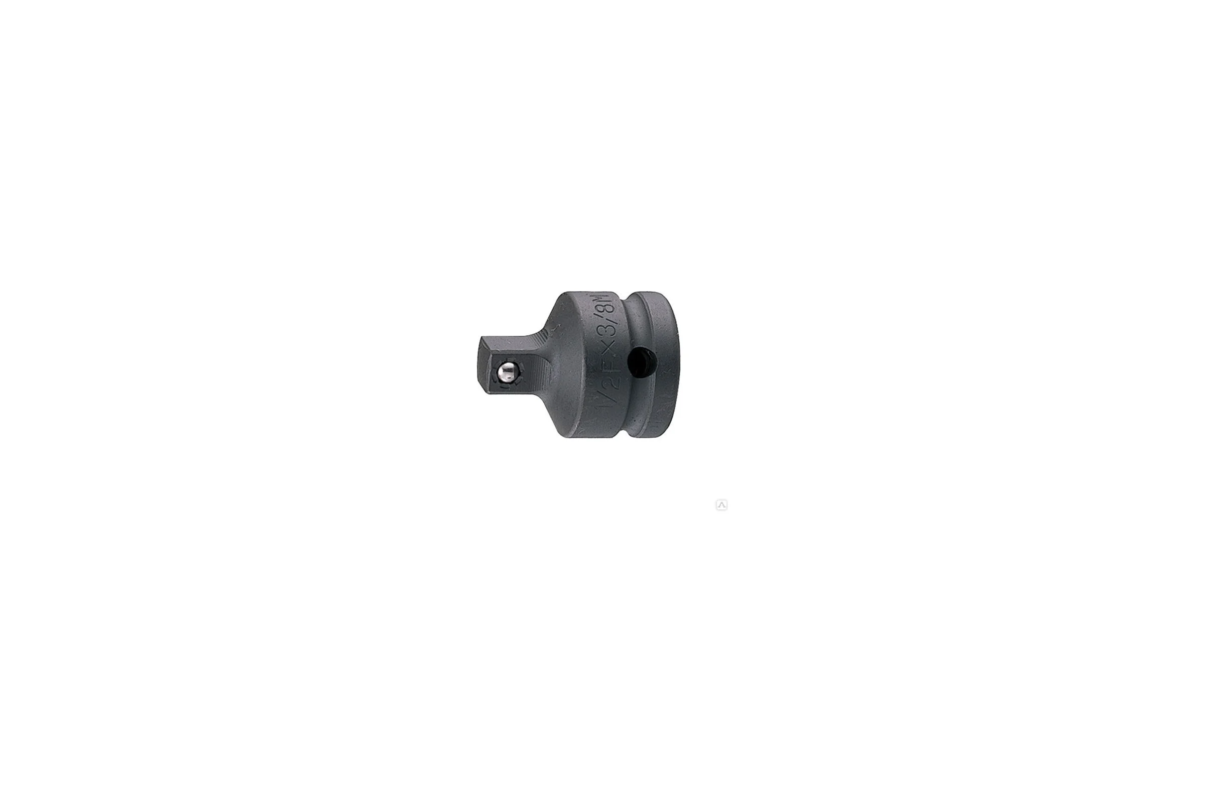 Переходник ударный с шариковым фиксатором (1/2"Fx3/8"M) KING TONY 4873P