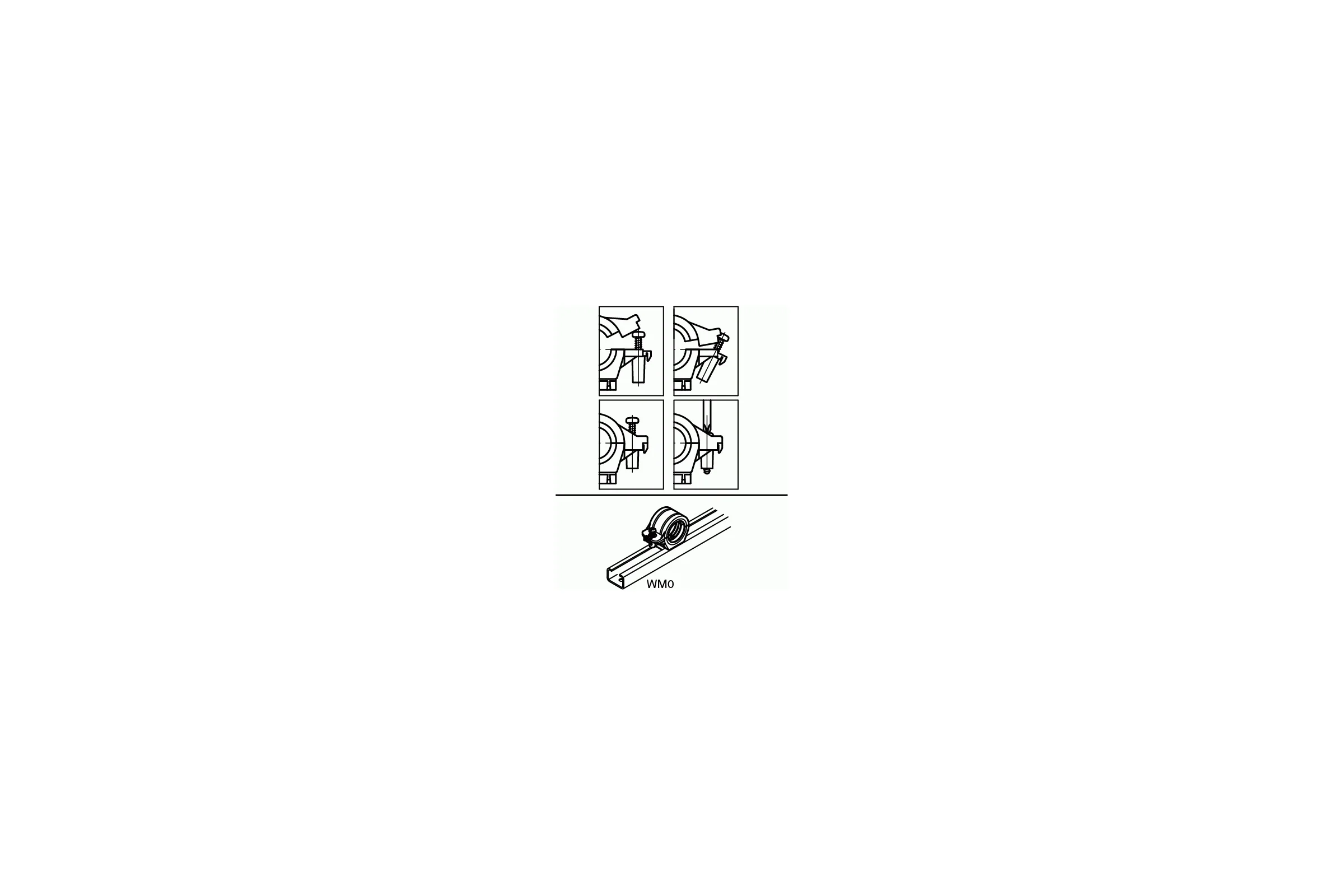 Хомут BIS Polymat, M8, 32 мм для пластмассовых труб КОНКРЕП 1702032