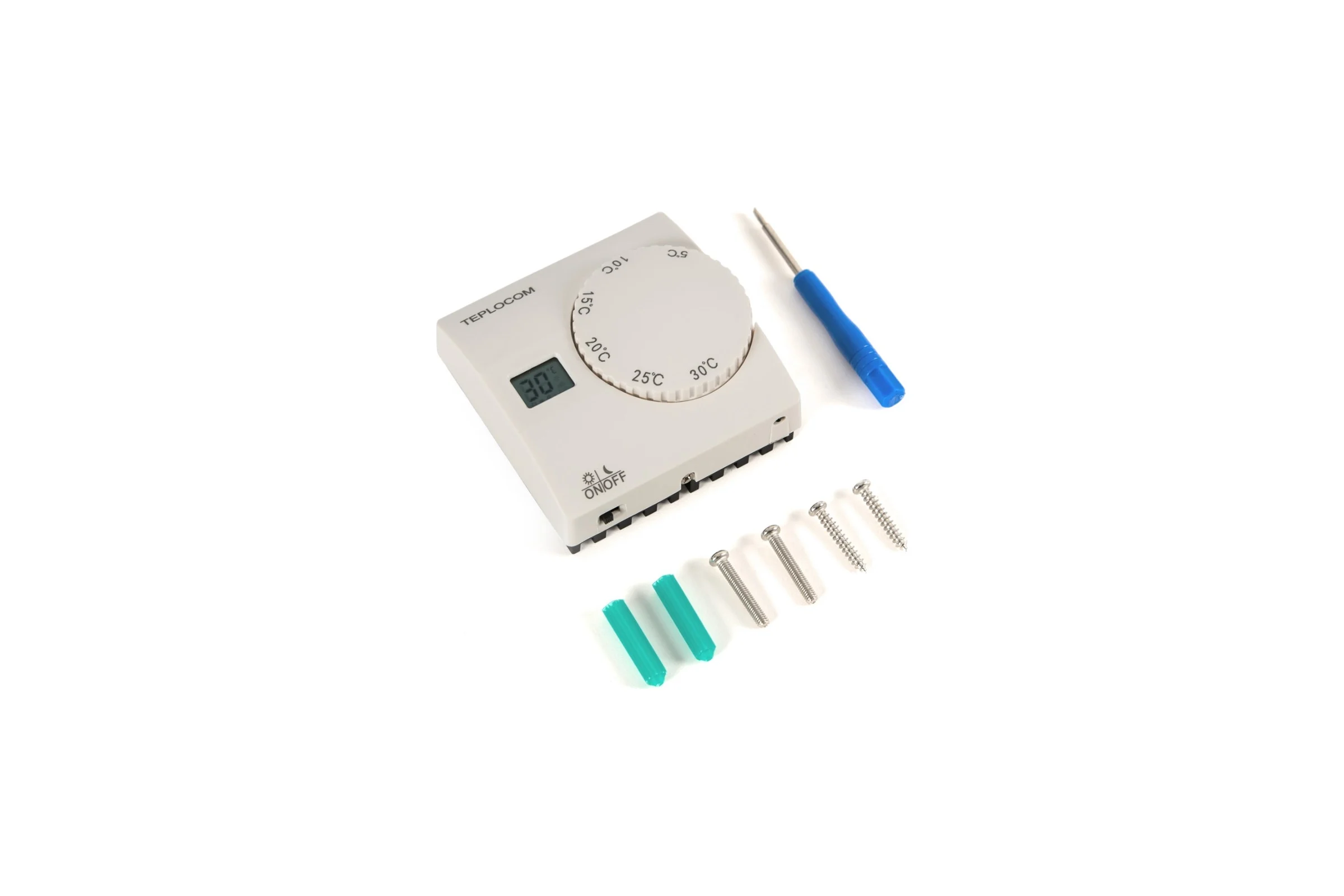 Газовый настенный котёл SKAT GB 24 + стабилизатор напряжения для котла Teplocom ST-555 + комнатный термостат 4299
