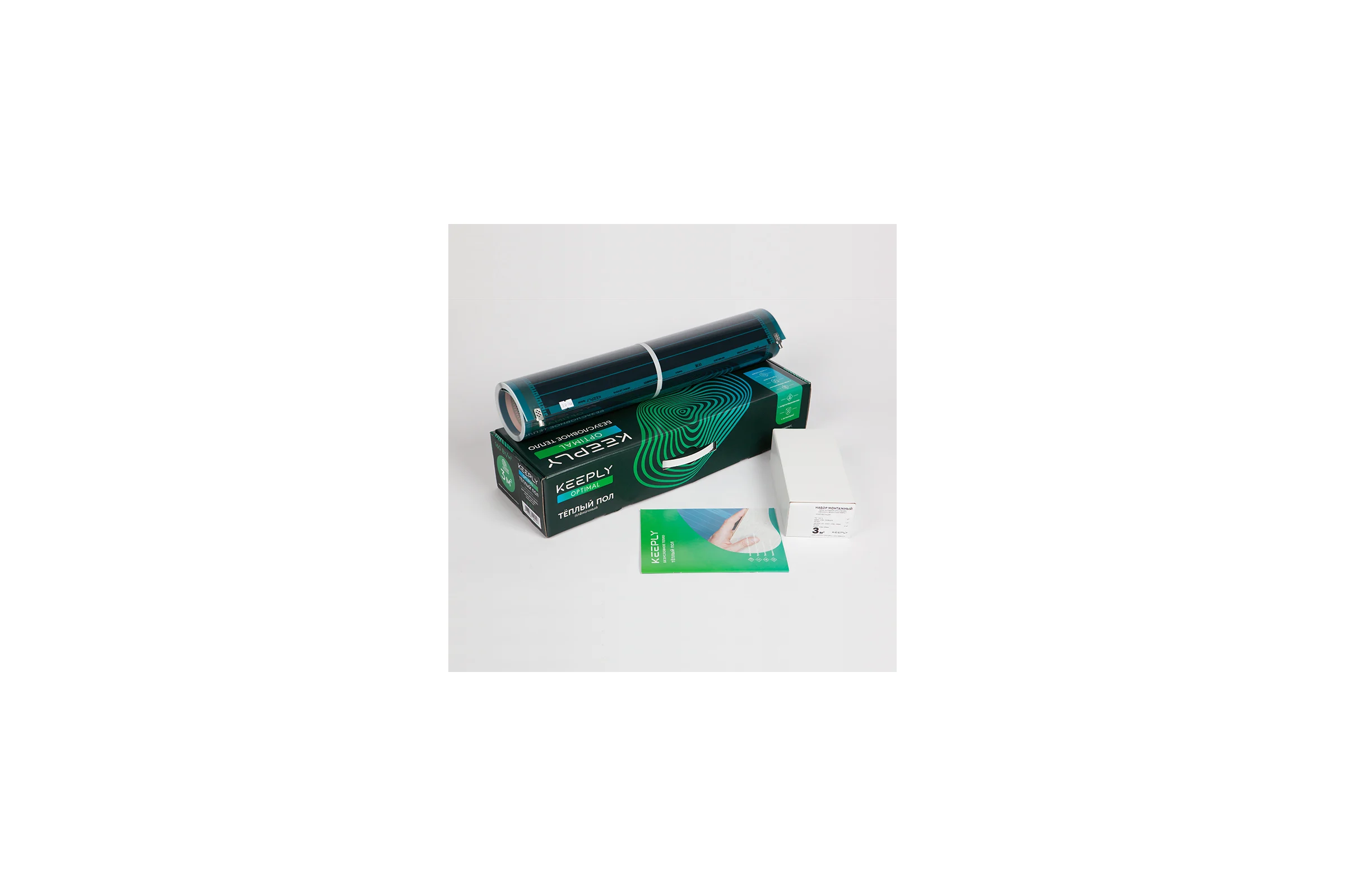 Комплект тёплого пола KEEPLY 160 Вт/м, Optimal, 6 м.кв, 960 Вт KPL006509