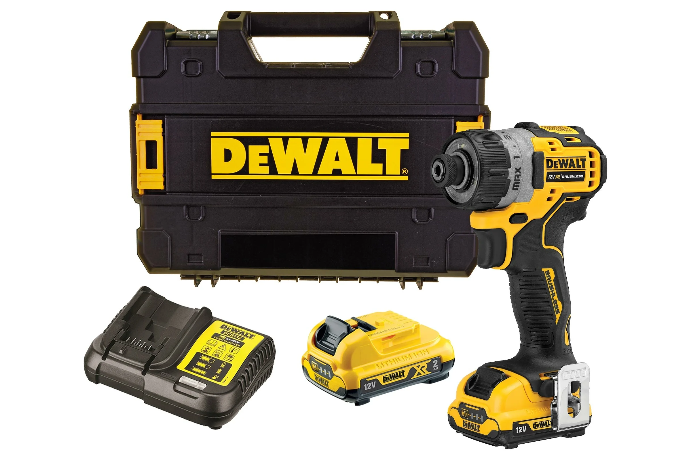 Шуруповерт DEWALT 12 В XR DCF601D2-QW