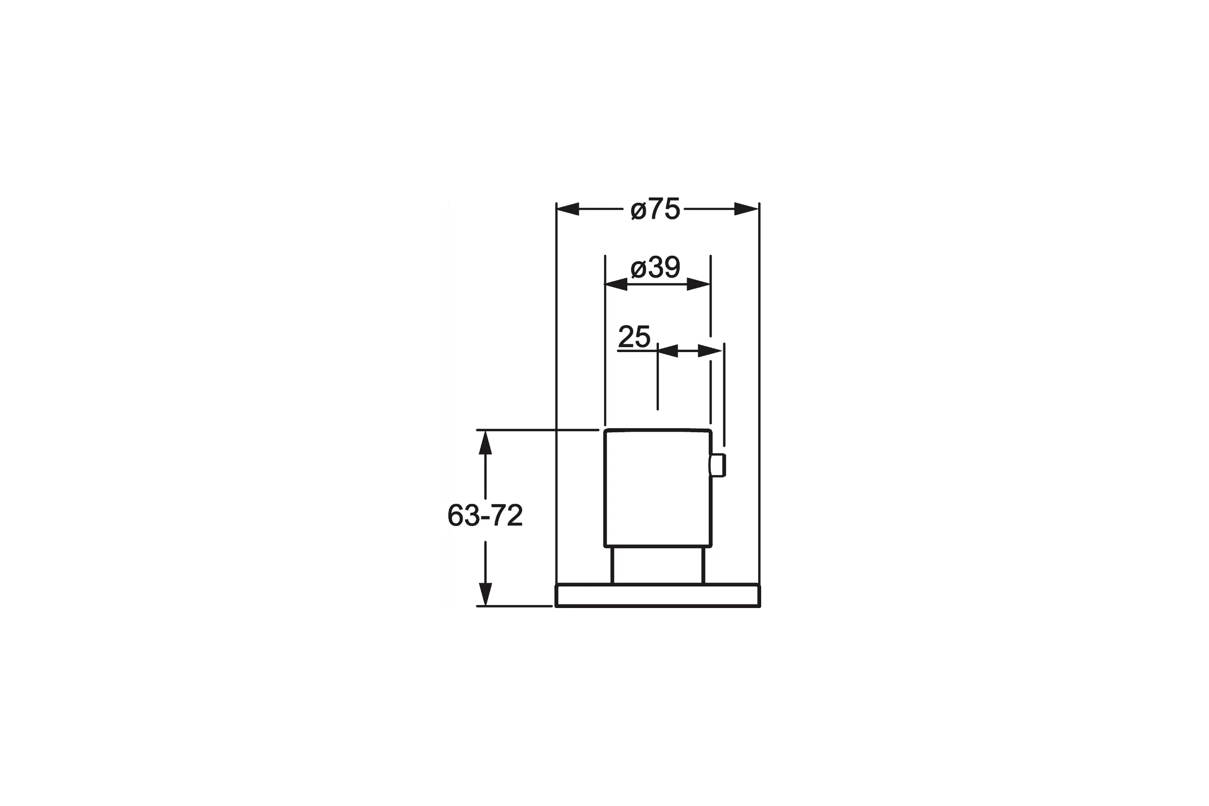 Запорный вентиль Hansa Ligna 06289105