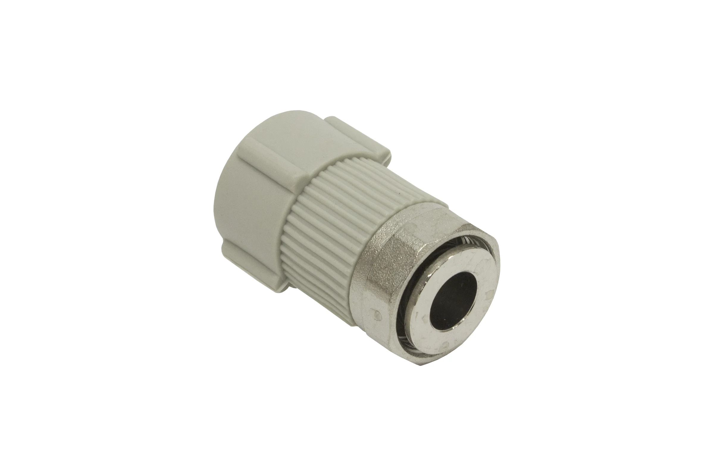 Муфта с накидной гайкой TEBO PPR 32x1 серый 031021010