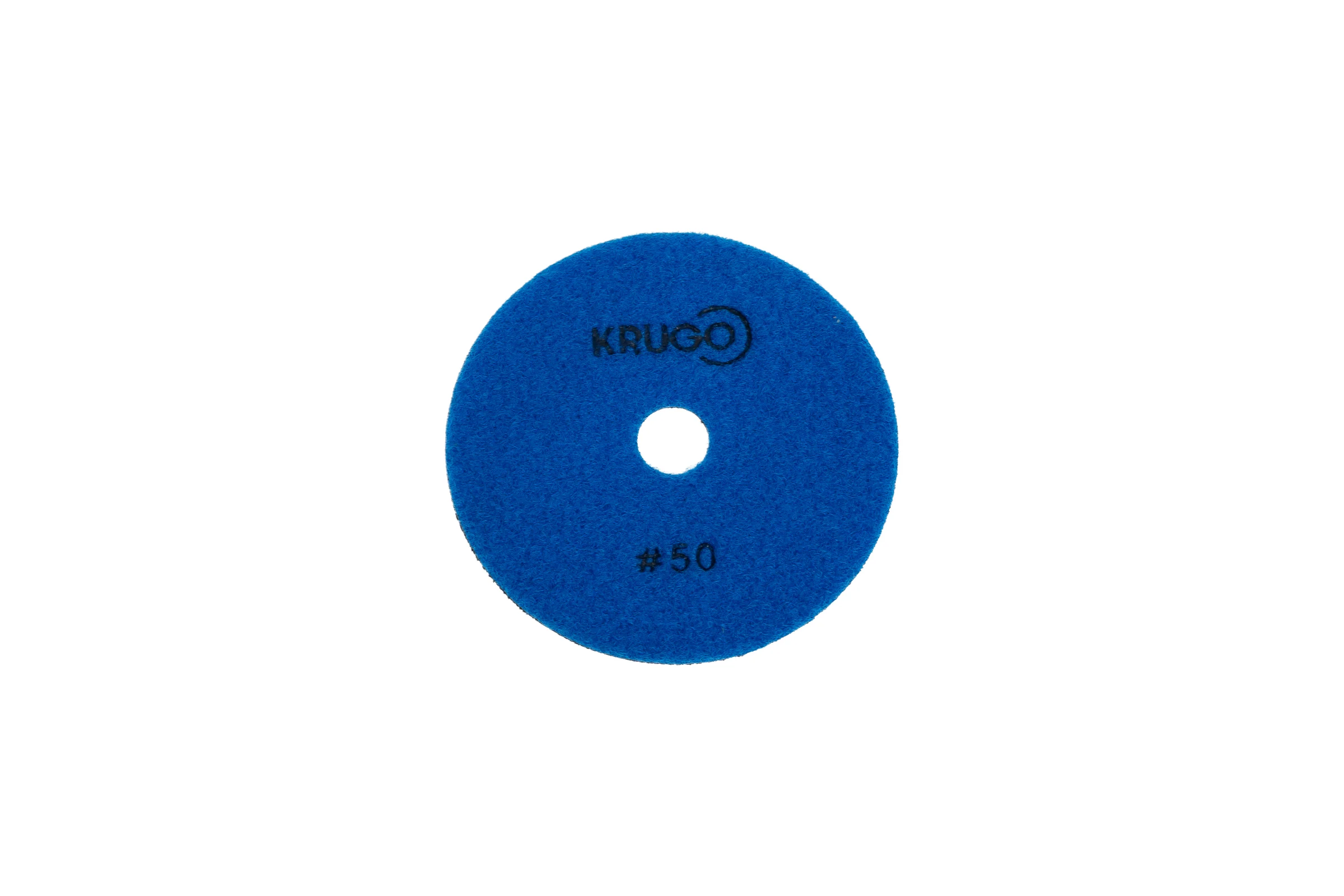 Алмазный гибкий шлифовальный круг (черепашка), 100 мм, Р50, сухой KRUGO PPD040050